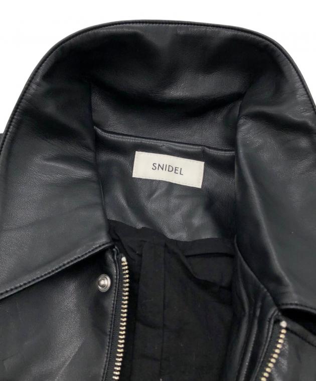 中古・古着通販】Snidel (スナイデル) フェイクレザーブルゾン