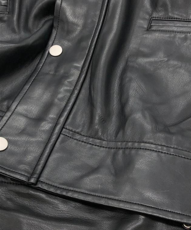 snidel フェイクレザーブルゾン　新品未使用 SNIDEL - 新品未使用 SNIDEL スナイデル フェイクレザーブルゾンの通販