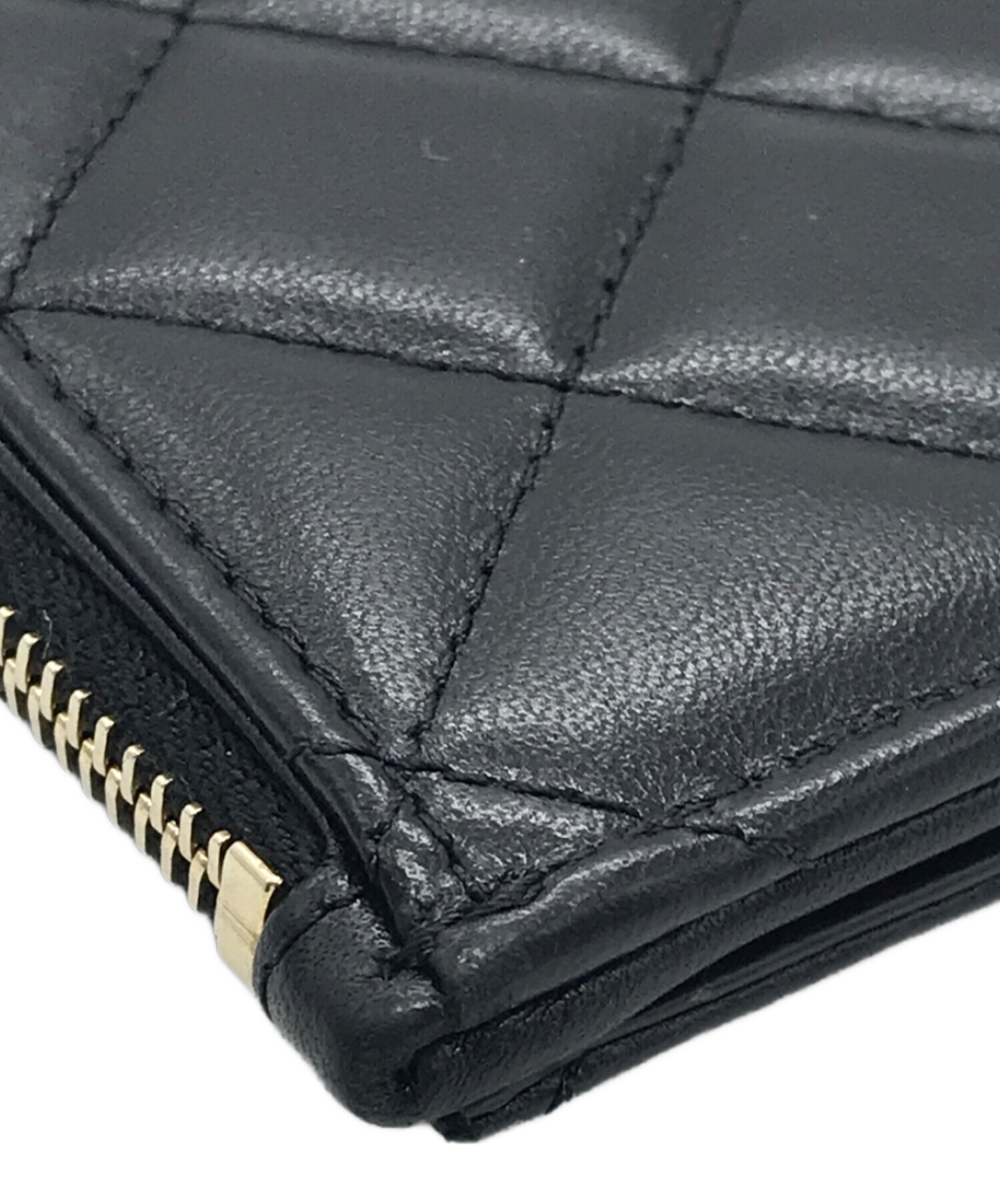 中古・古着通販】CHANEL (シャネル) マトラッセクラシックジップカード