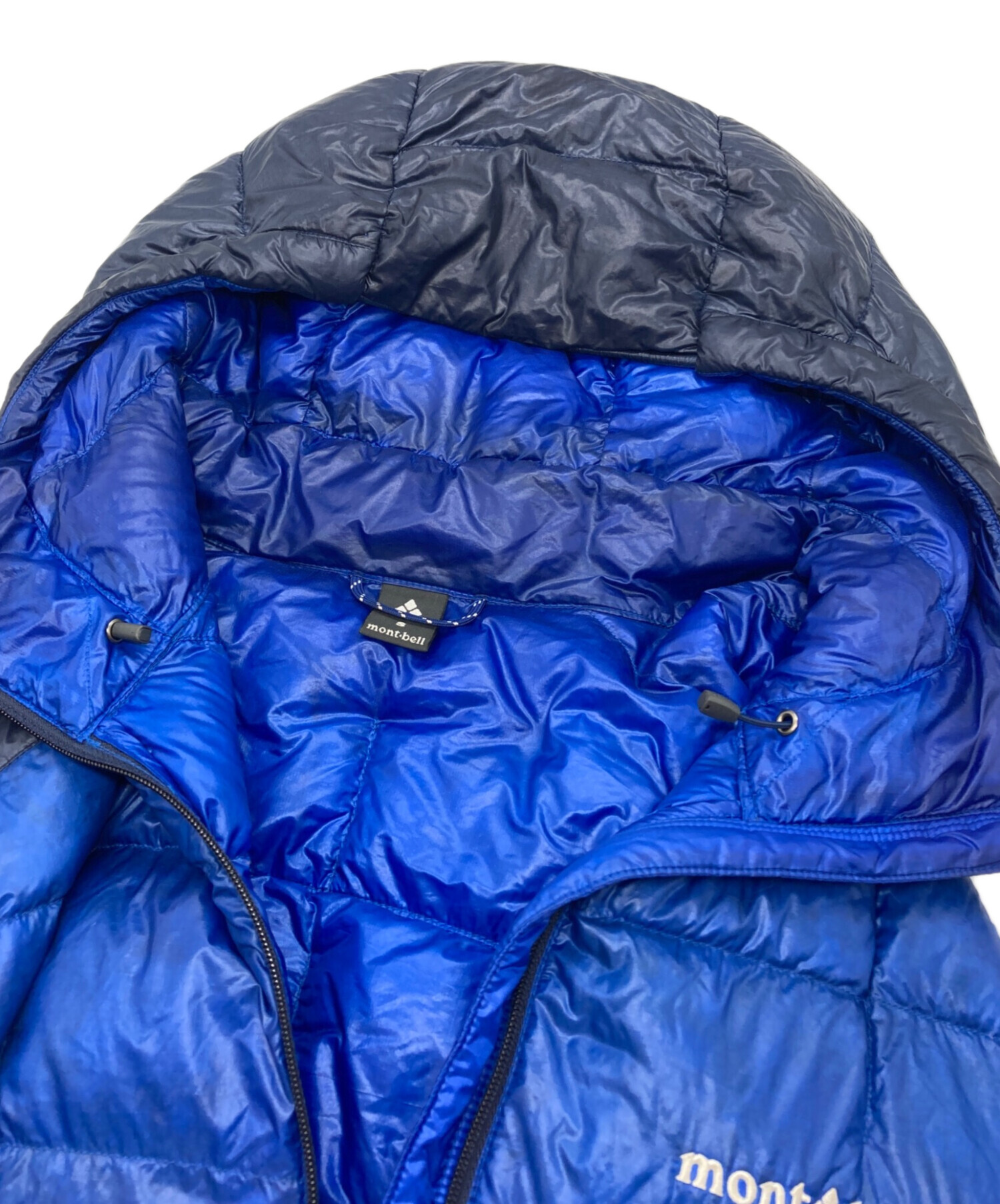 美品　mont-bell　モンベル　スペリオダウンパーカ　青　Mサイズ mont-bell(モンベル) Superior down parka スペリオ ダウンパーカ