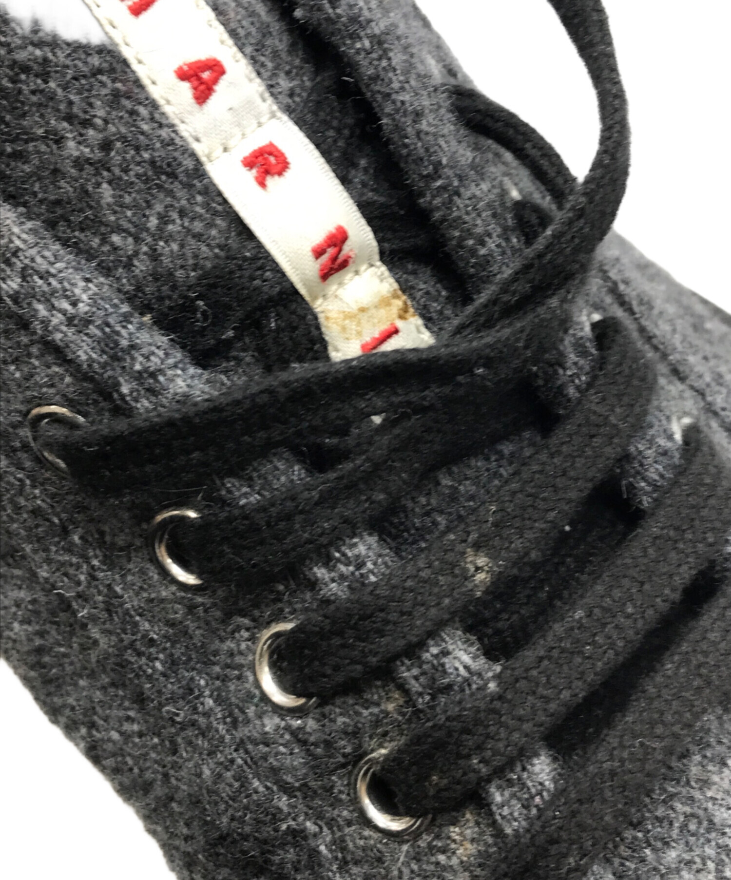 中古・古着通販】MARNI (マルニ) パブロスニーカー グレー サイズ:43 