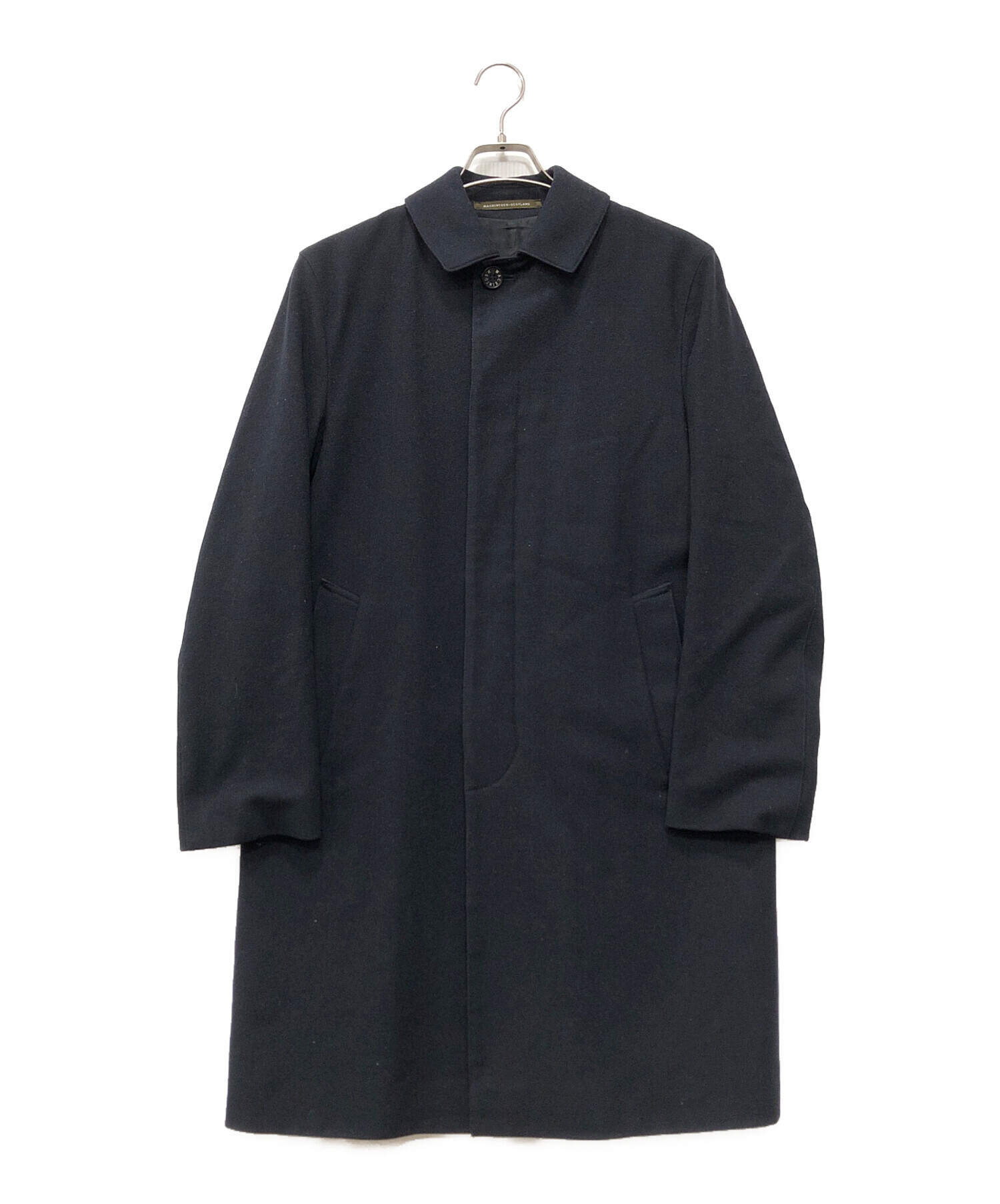 Mackintosh ステンカラーコート ネイビー サイズ38 中古・古着通販】MACKINTOSH (マッキントッシュ) ステンカラーコート