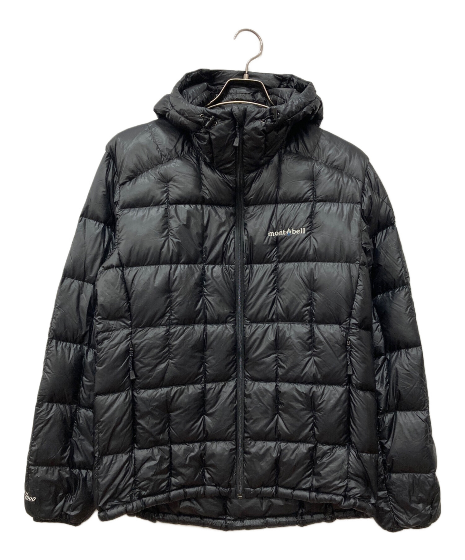 モンベル　プラズマ1000 アルパインダウン パーカ M　ブラック　未使用品 モンベル mont-bell プラズマ1000 アルパインダウン パーカ Men's