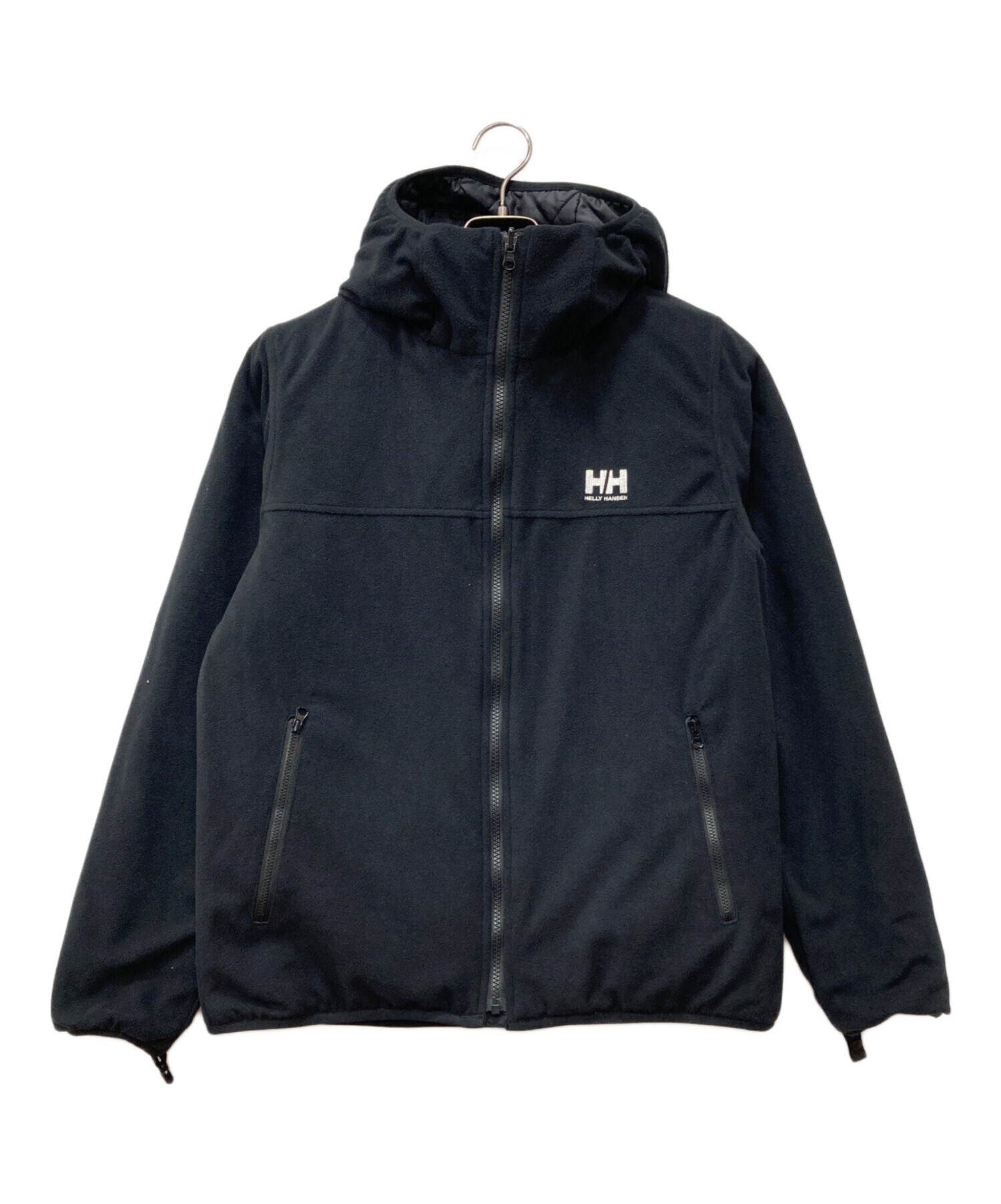 90s ヘリーハンセン 3way マウンテンパーカー L 黒 中古・古着通販】HELLY HANSEN (ヘリーハンセン) スカンザ3WAY
