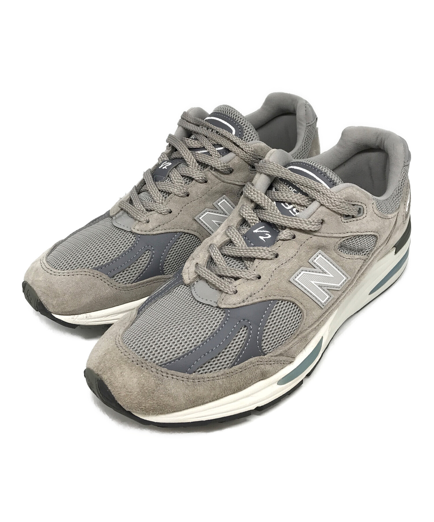 中古・古着通販】NEW BALANCE (ニューバランス) U991GL2 グレー サイズ 
