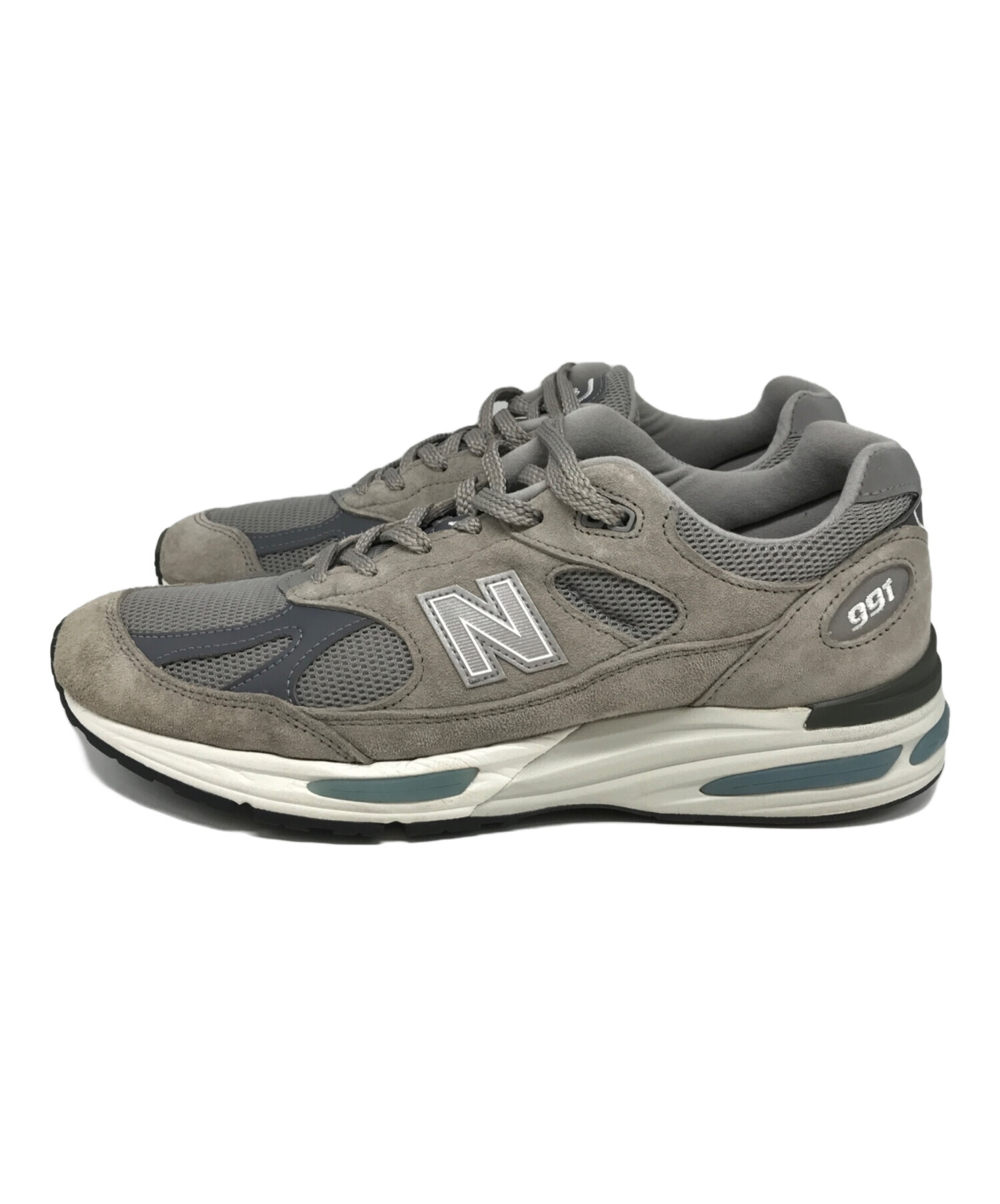 中古・古着通販】NEW BALANCE (ニューバランス) U991GL2 グレー サイズ 