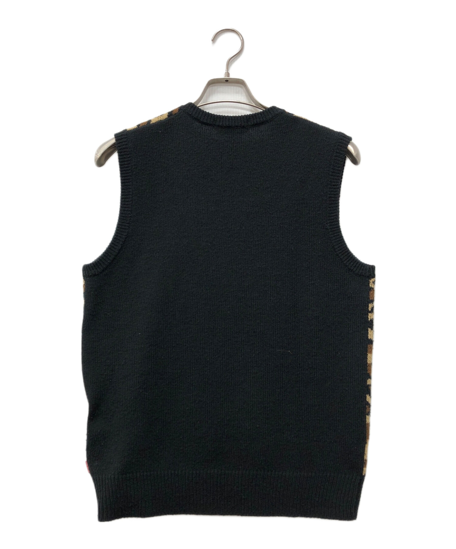 トップス Supreme Leopard Knit Vest 中古・古着通販】SUPREME (シュプリーム) Leopard Knit Vest ベージュ