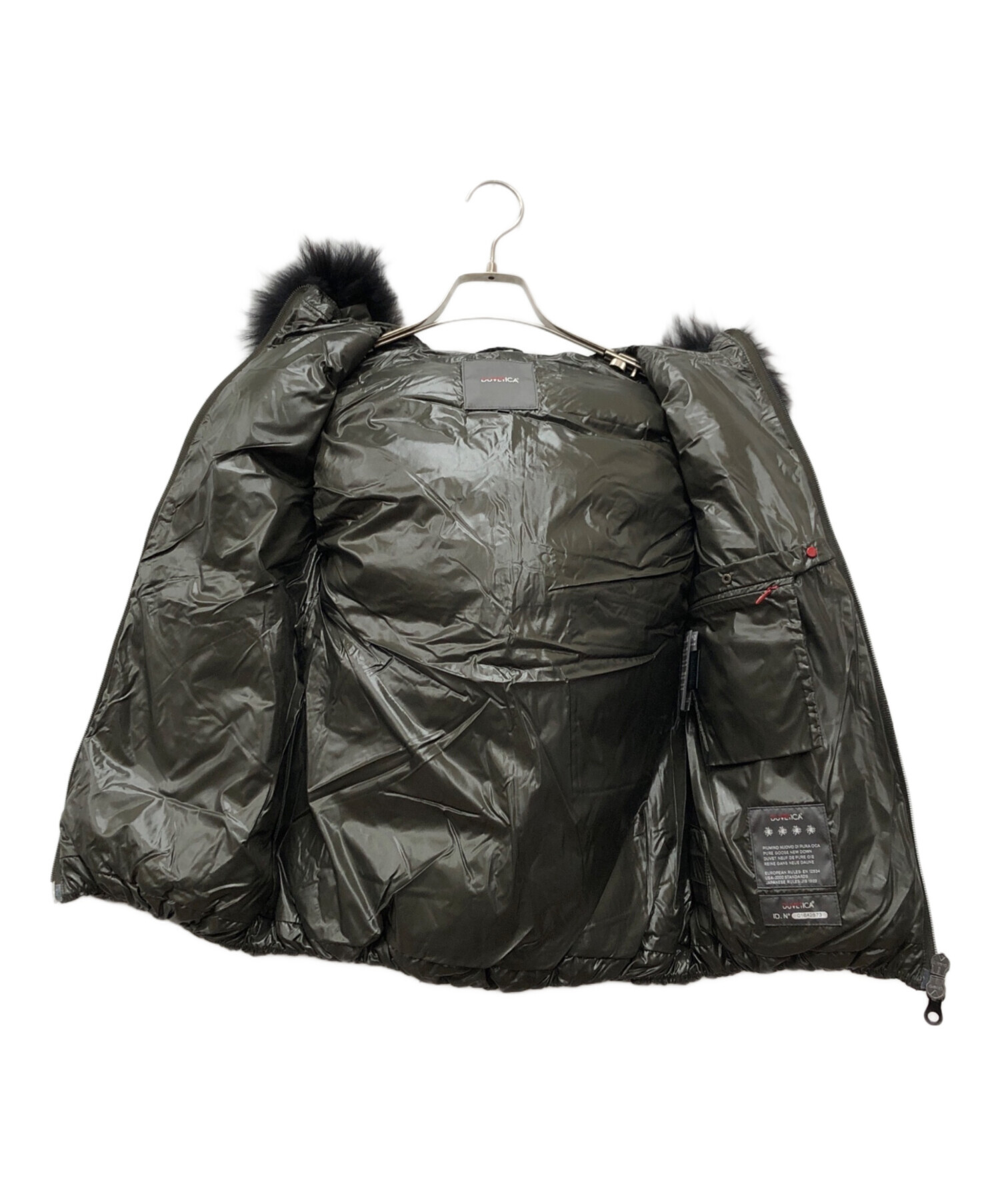 中古・古着通販】DUVETICA (デュベティカ) ダウンベスト カーキ サイズ