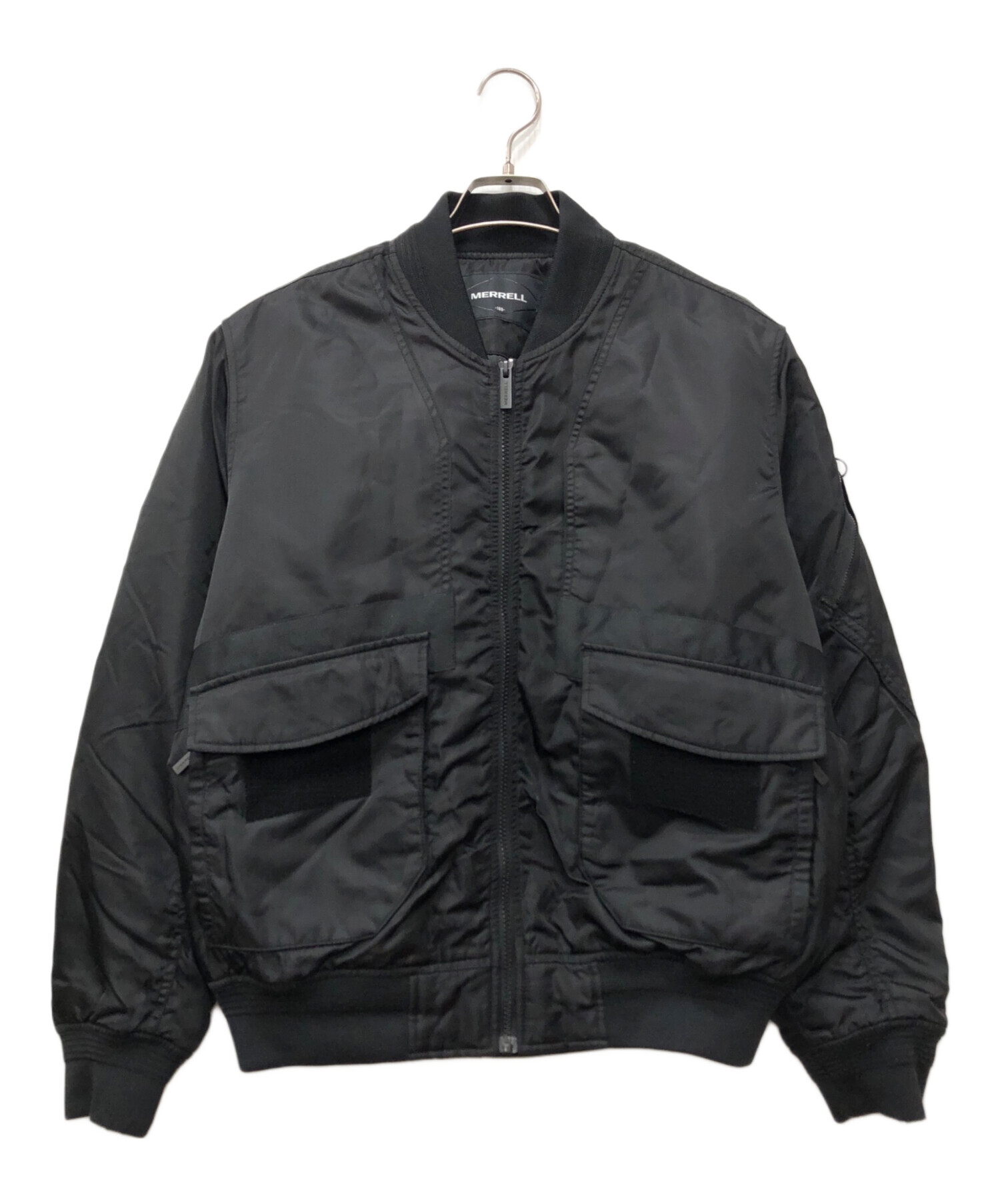 merrell メレル フライトジャケット MA-1 ブラック M 中古・古着通販】MERRELL (メレル) フライトジャケット ブラック