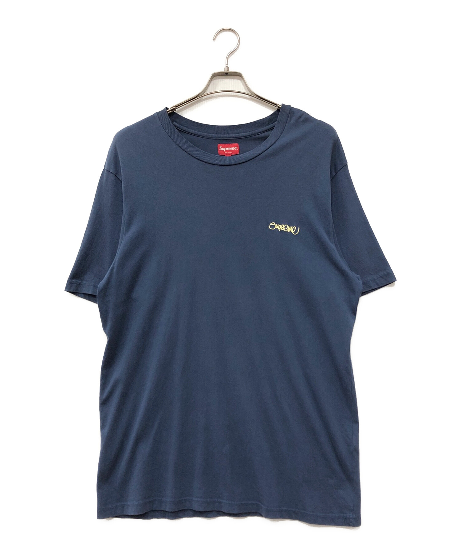 中古・古着通販】Supreme (シュプリーム) Tシャツ ネイビー サイズ:L 