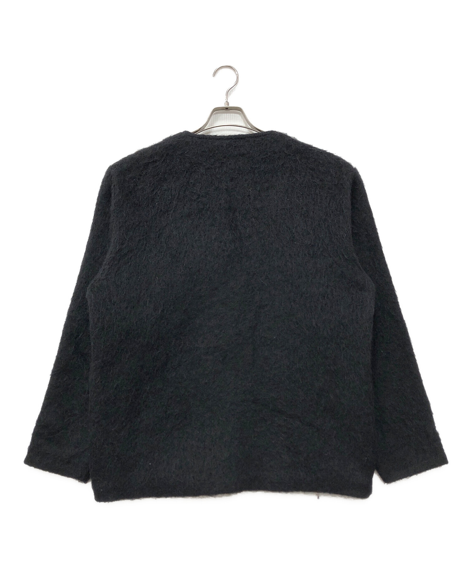 OUR LEGACY CARDIGAN BLACK MOHAIR 46