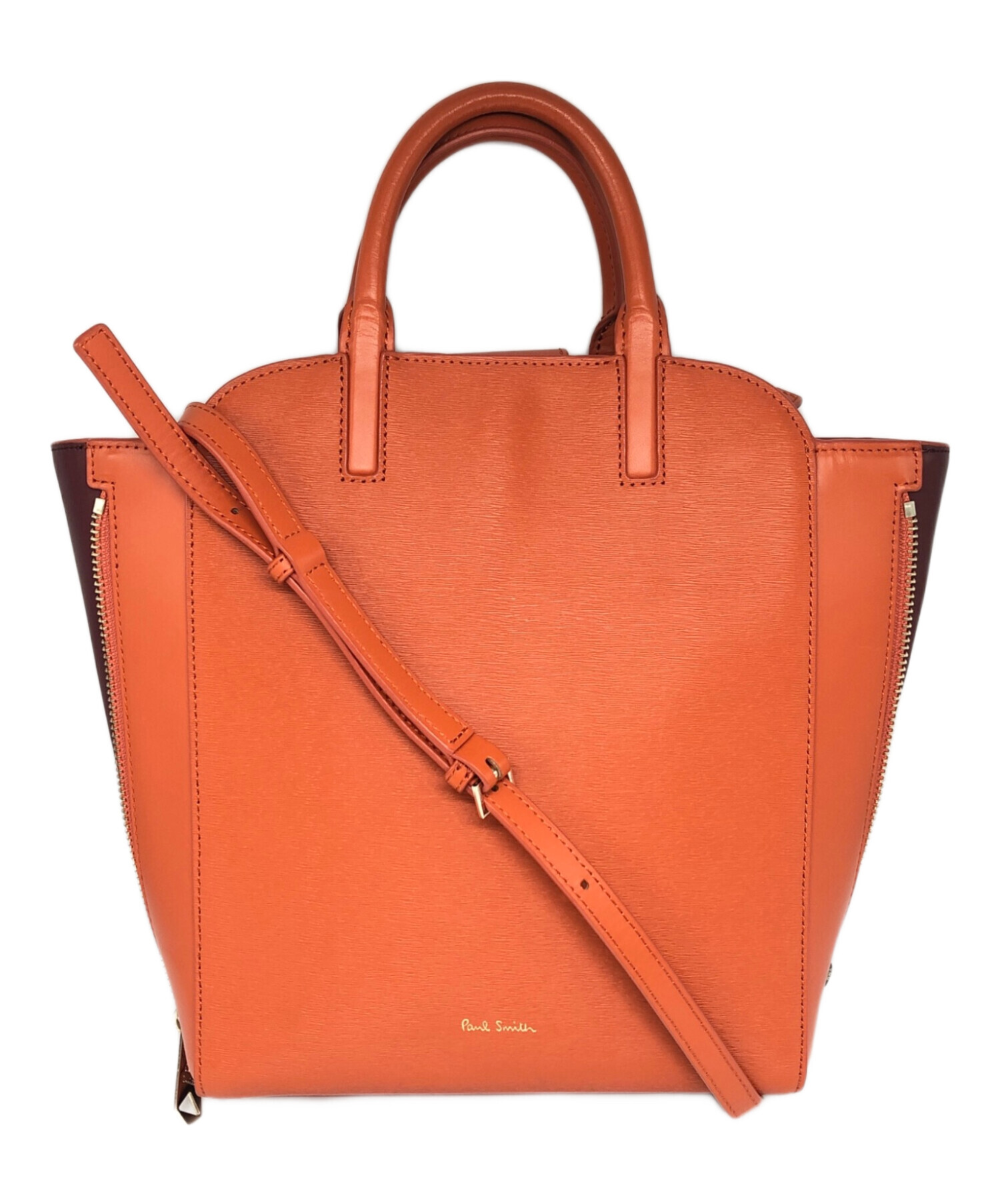 中古・古着通販】Paul Smith (ポールスミス) 2WAYバッグ オレンジ