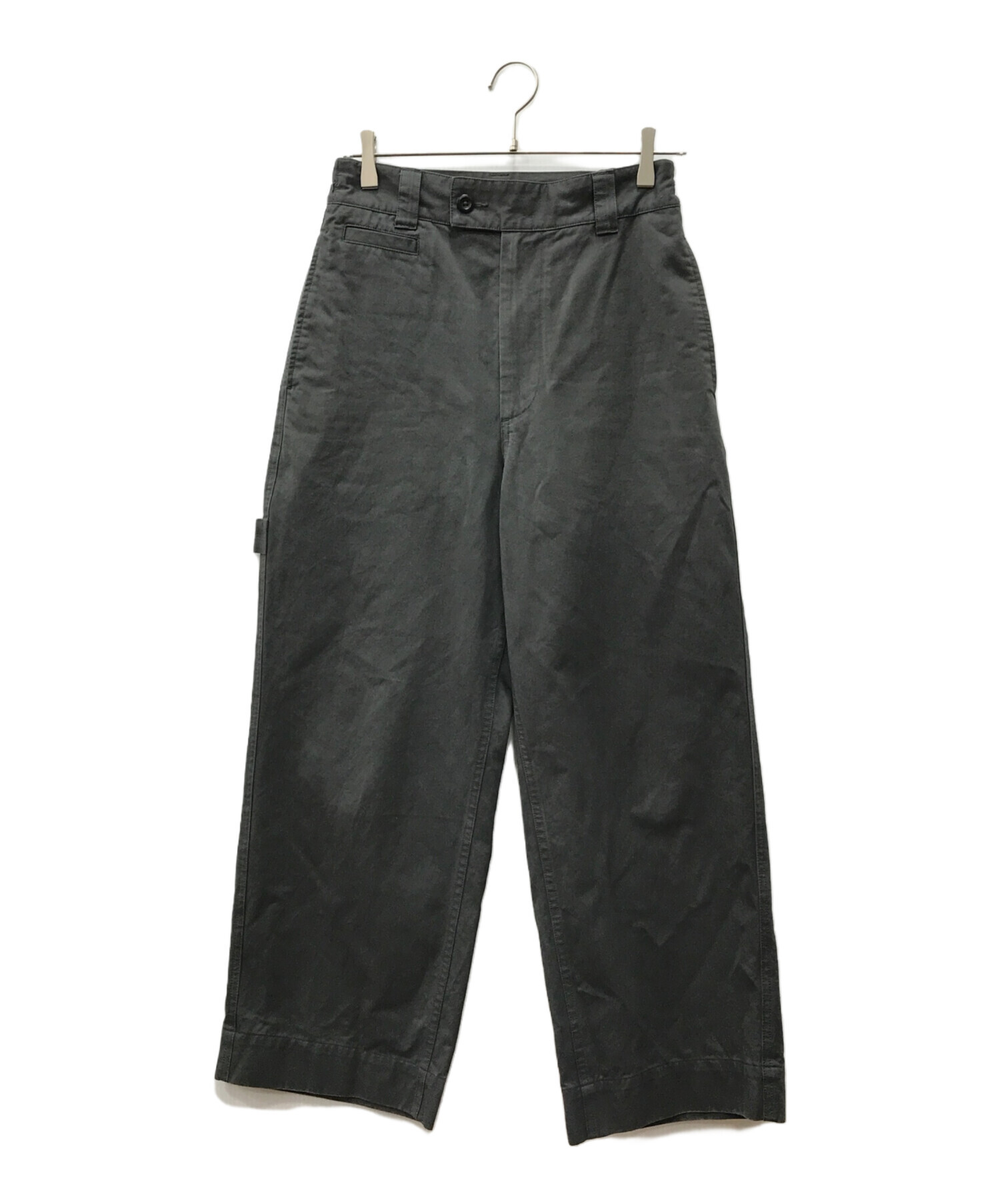 中古・古着通販】MHL (エムエイチエル) WASHED COMPACT COTTON グレー 