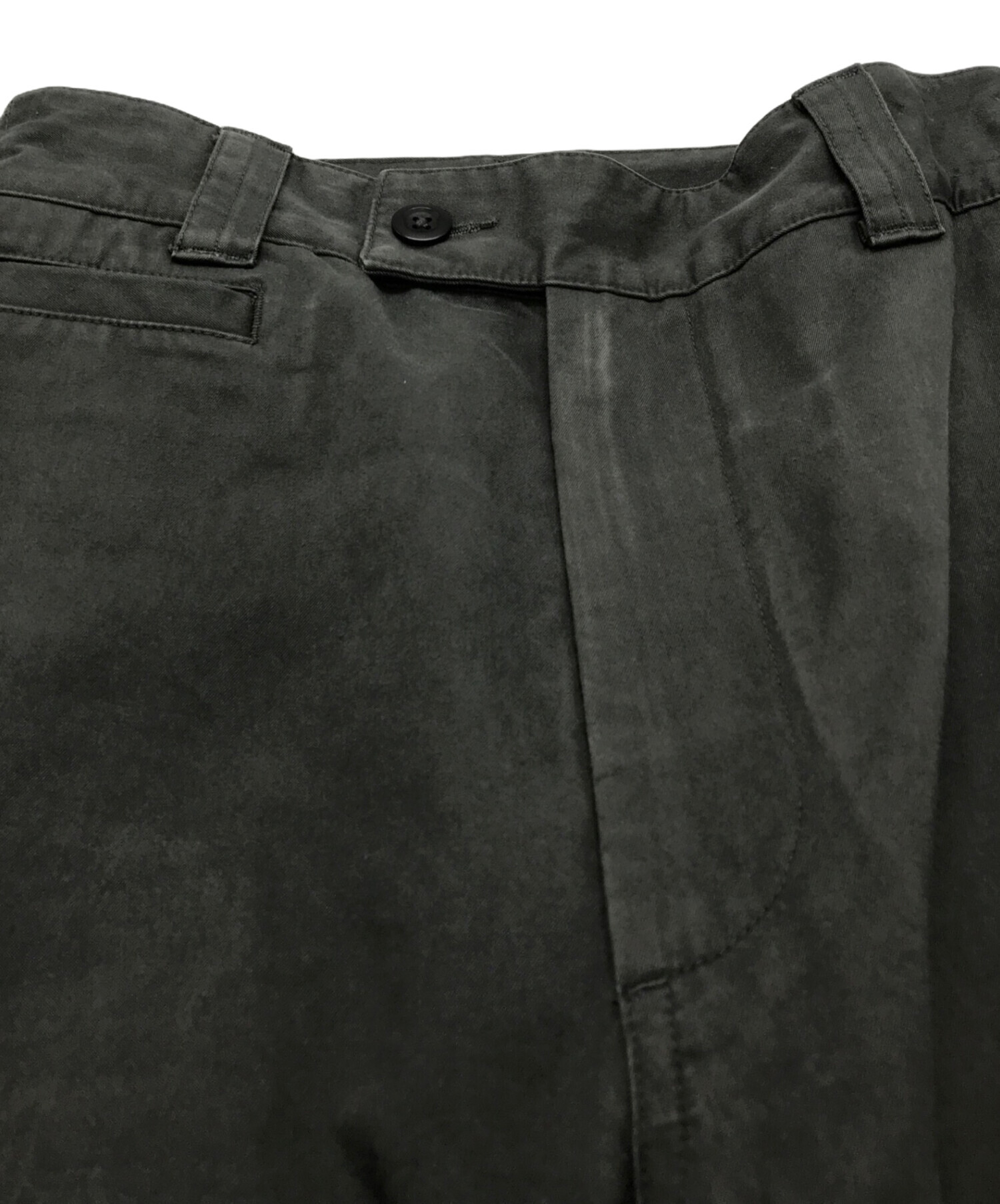 中古・古着通販】MHL (エムエイチエル) WASHED COMPACT COTTON グレー 