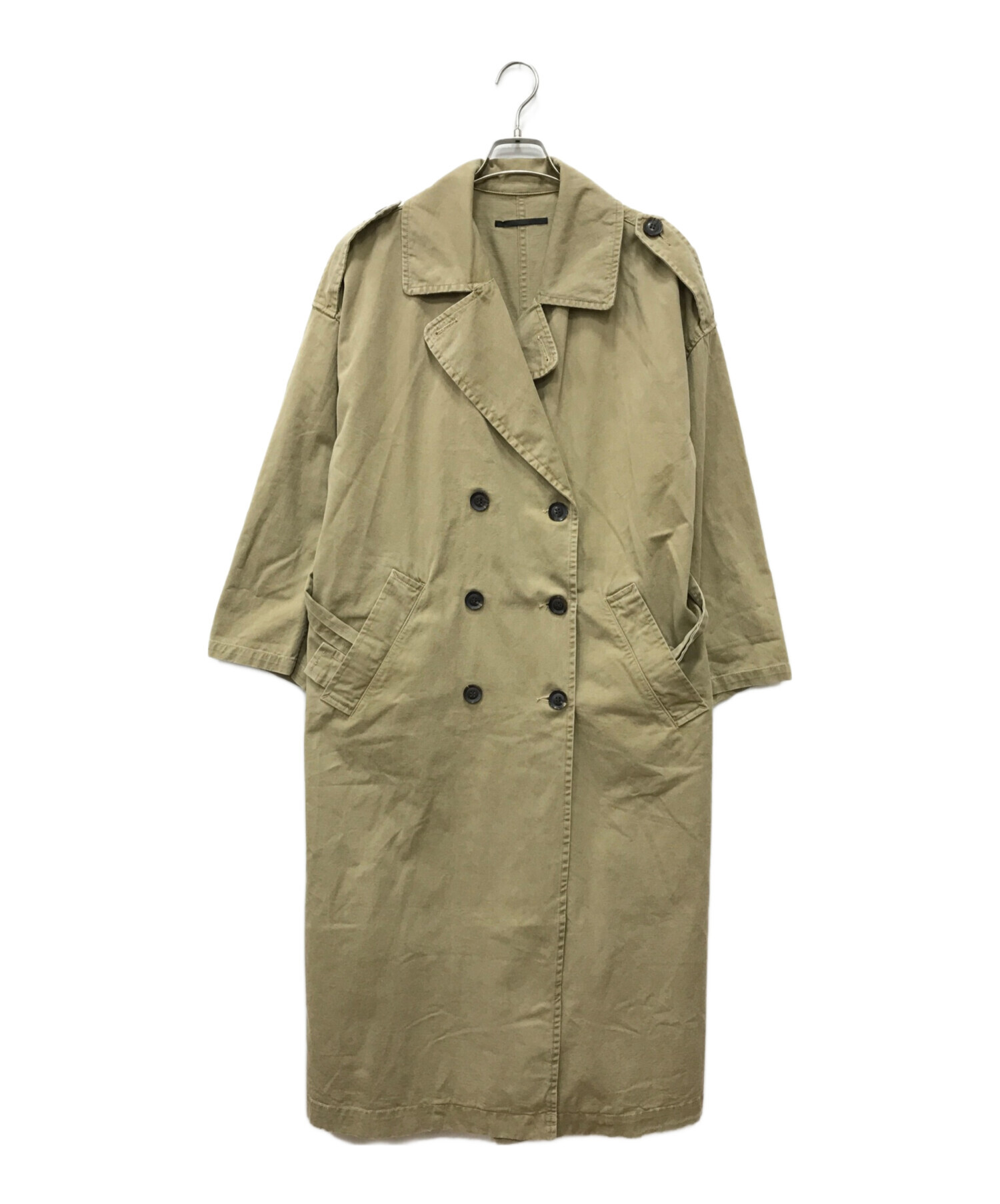 ジャケット・アウター AP STUDIO Chino Cloth Trench Coat 中古・古着通販】AP STUDIO (エーピーストゥディオ) Chino cloth