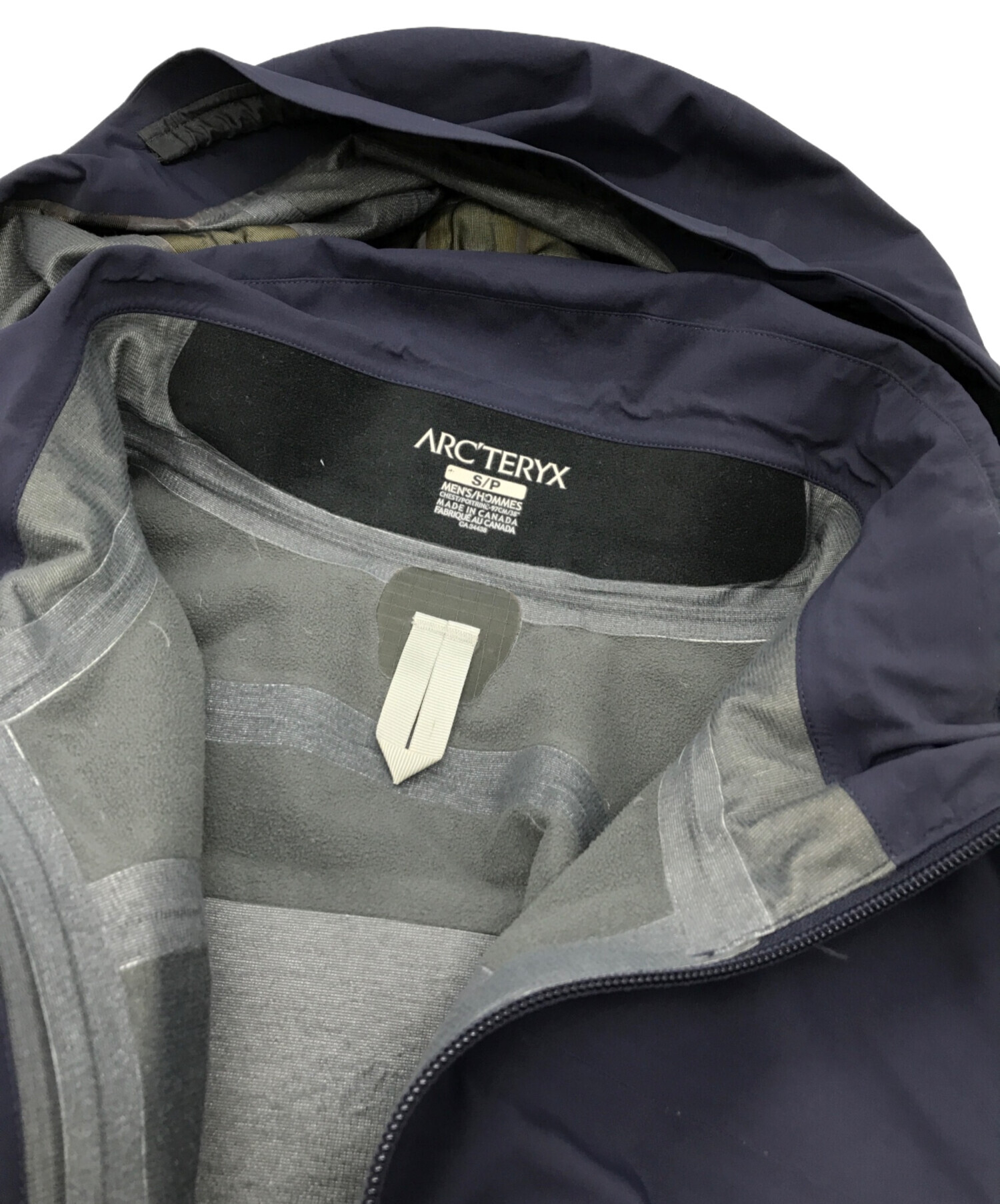 ARC'TERYX ネイビー マウンテンパーカー S/P 【公式通販】