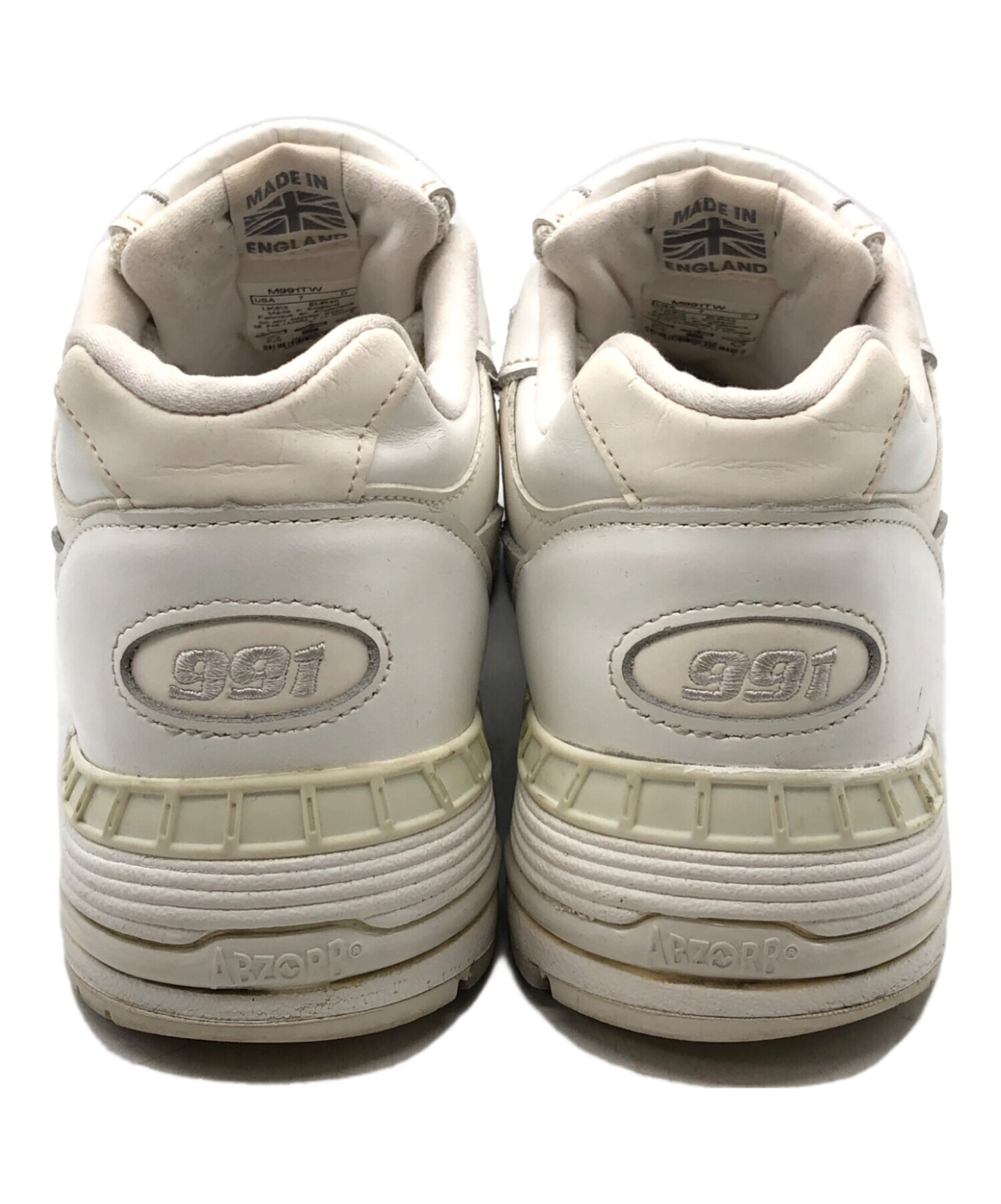 中古・古着通販】NEW BALANCE (ニューバランス) M991TW ホワイト