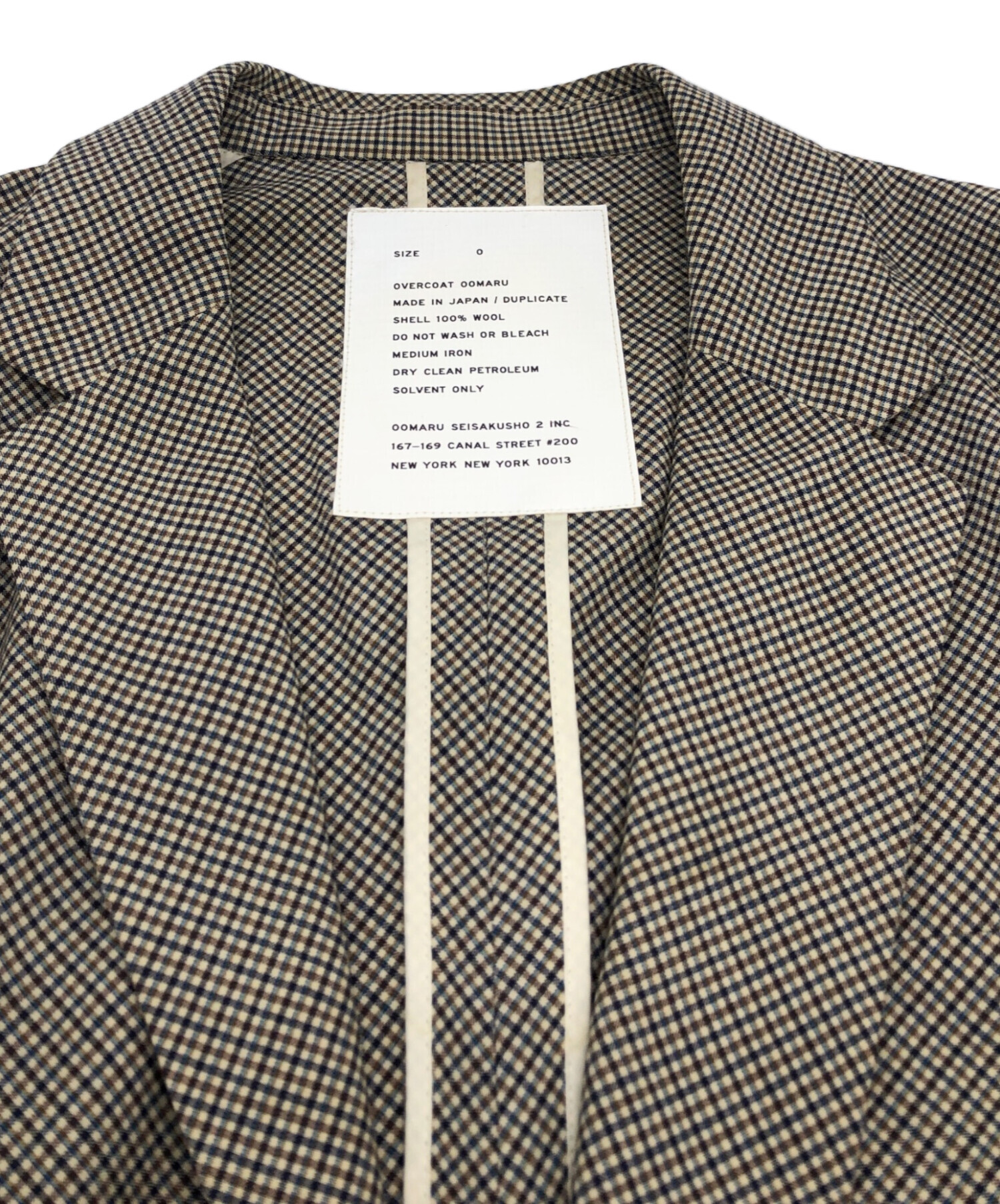 中古・古着通販】OVERCOAT (オーバーコート) テーラードジャケット 