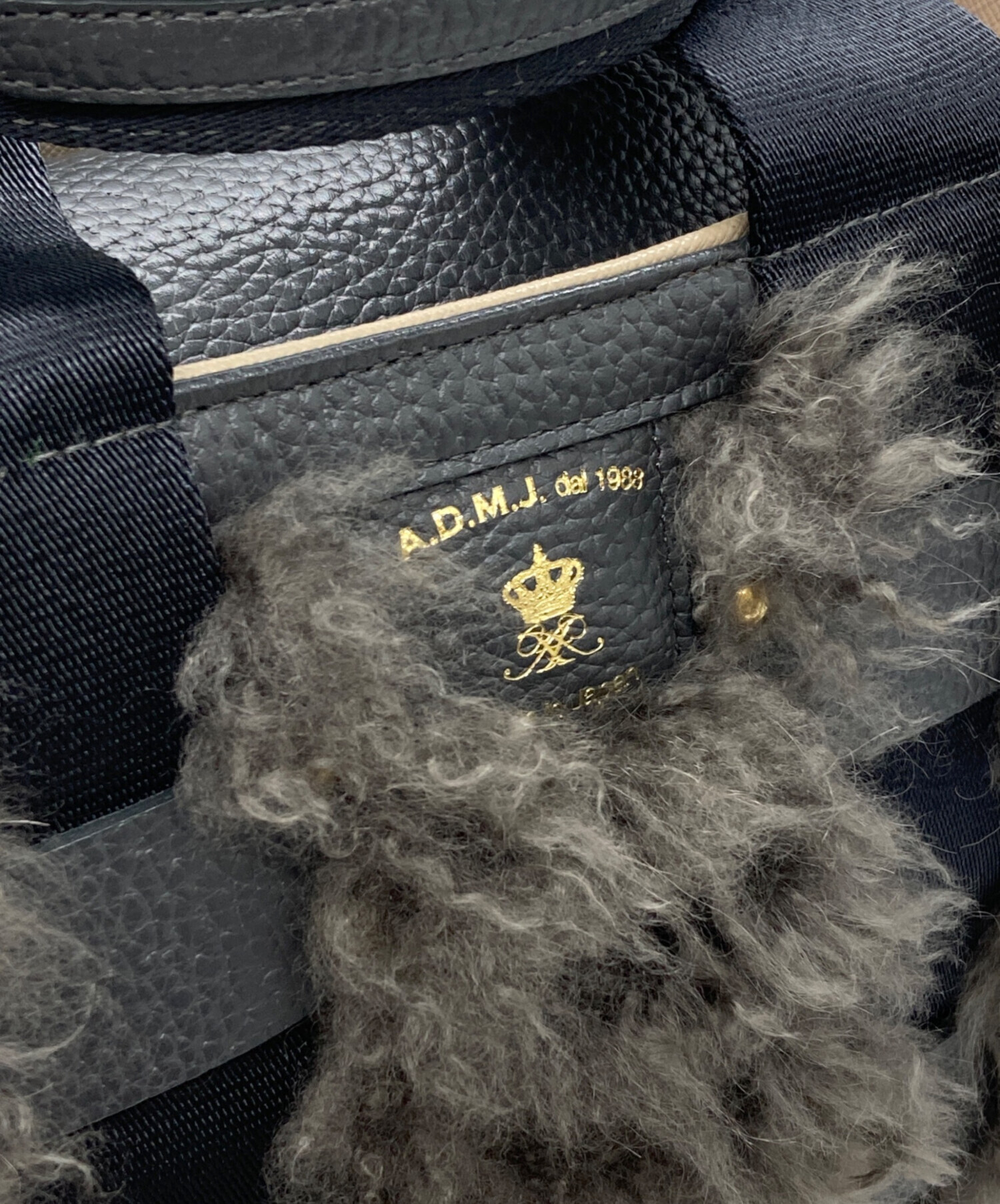 中古・古着通販】A.D.M.J. (エーディーエムジェイ) カシミヤファー