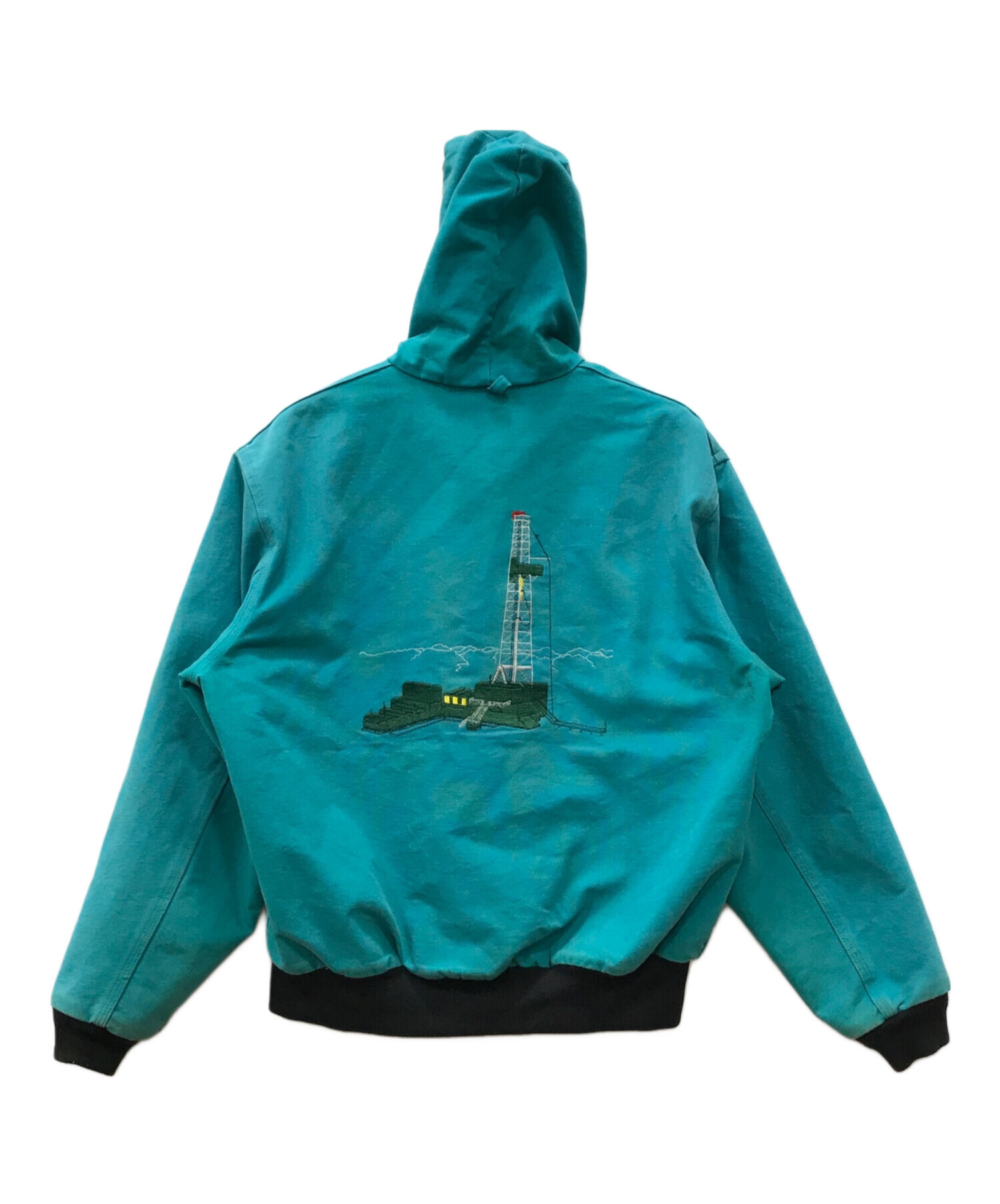 Carhartt アクティブジャケットMサイズ ブルー 中古・古着通販】CarHartt (カーハート) アクティブジャケット ブルー