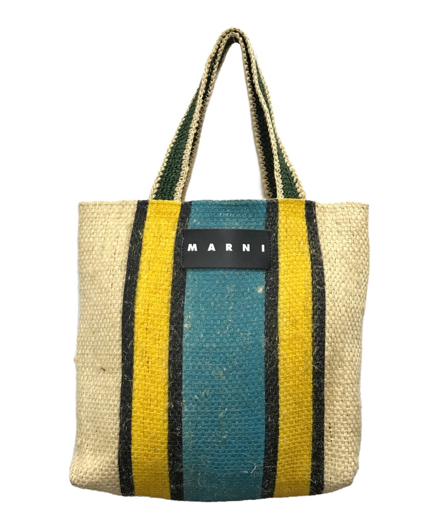 中古・古着通販】MARNI (マルニ) カナパトートバッグ ベージュ サイズ 