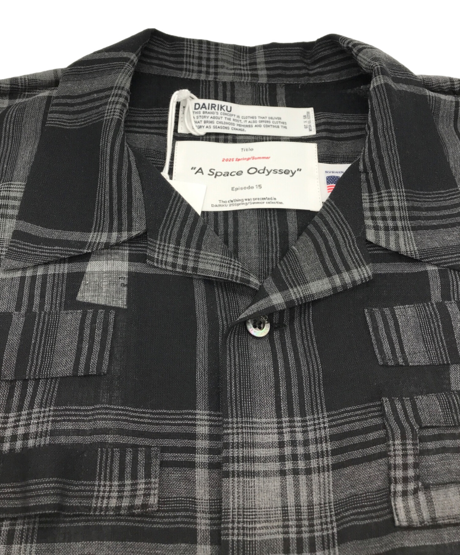 中古・古着通販】DAIRIKU (ダイリク) SHT5 astronaut Check H-S shirt 