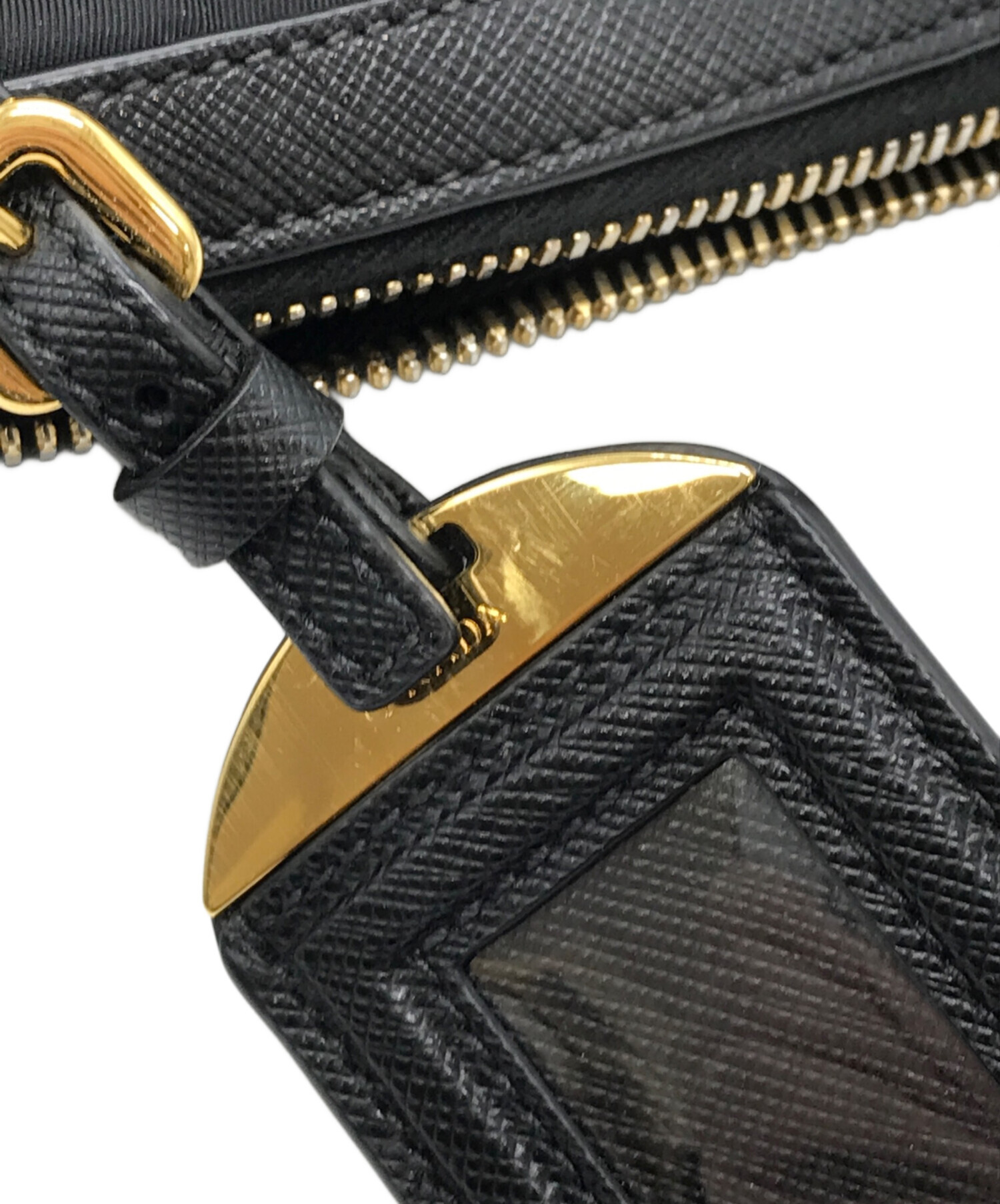 中古・古着通販】PRADA (プラダ) ナイロン2WAYバッグ ブラック サイズ