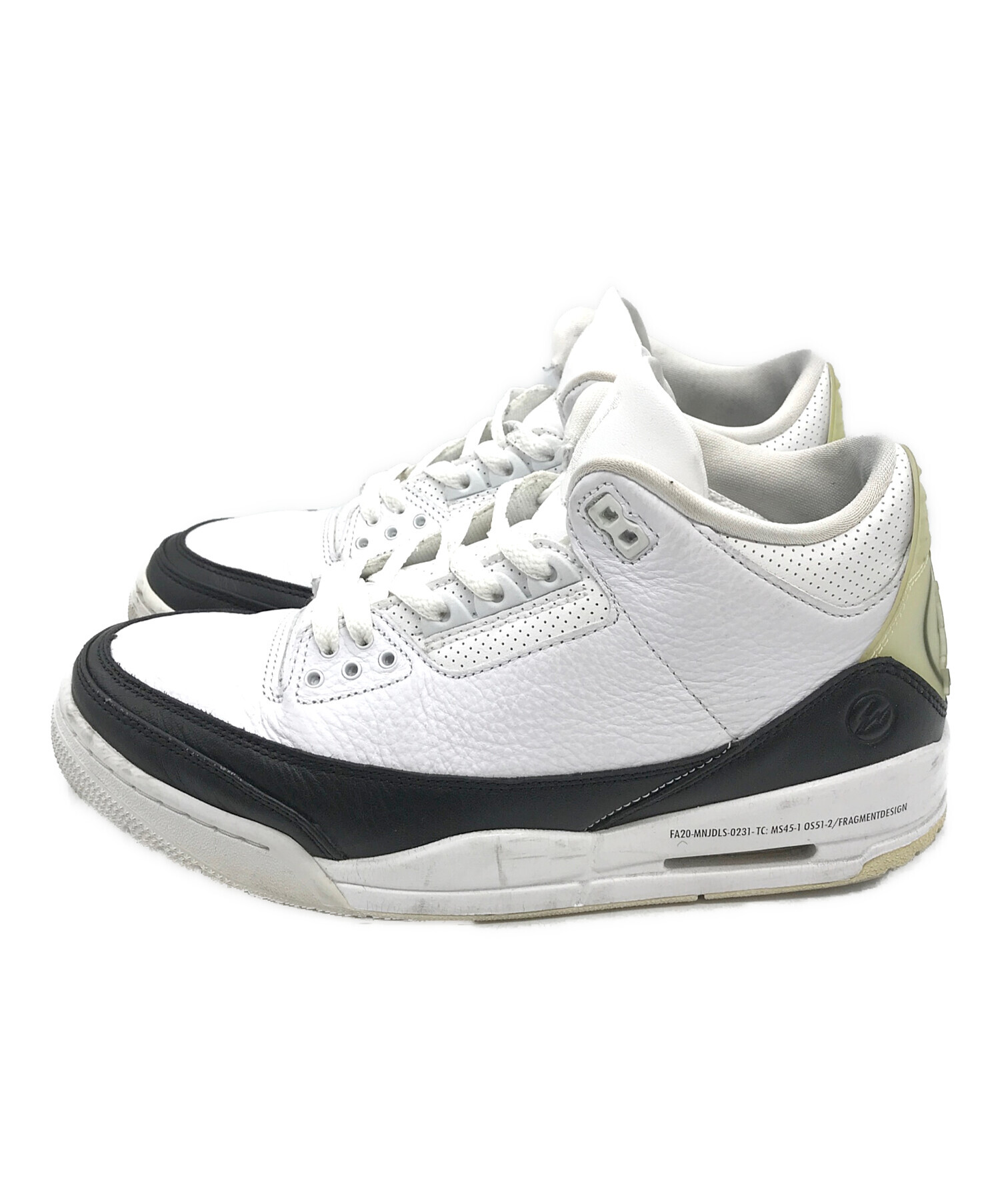 中古・古着通販】NIKE (ナイキ) Fragment × Nike Air Jordan 3 