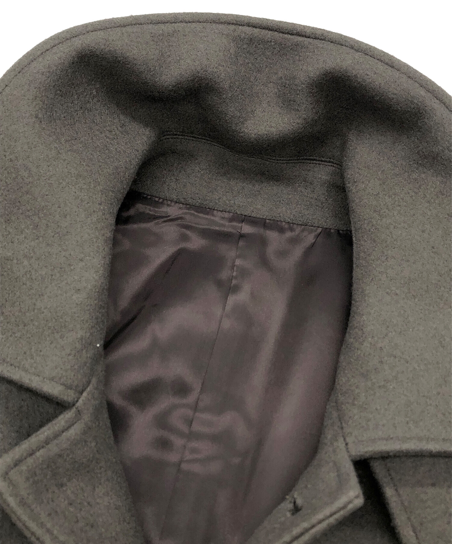 中古・古着通販】stein (シュタイン) OVERSIZED MELTON LEAN JACKET