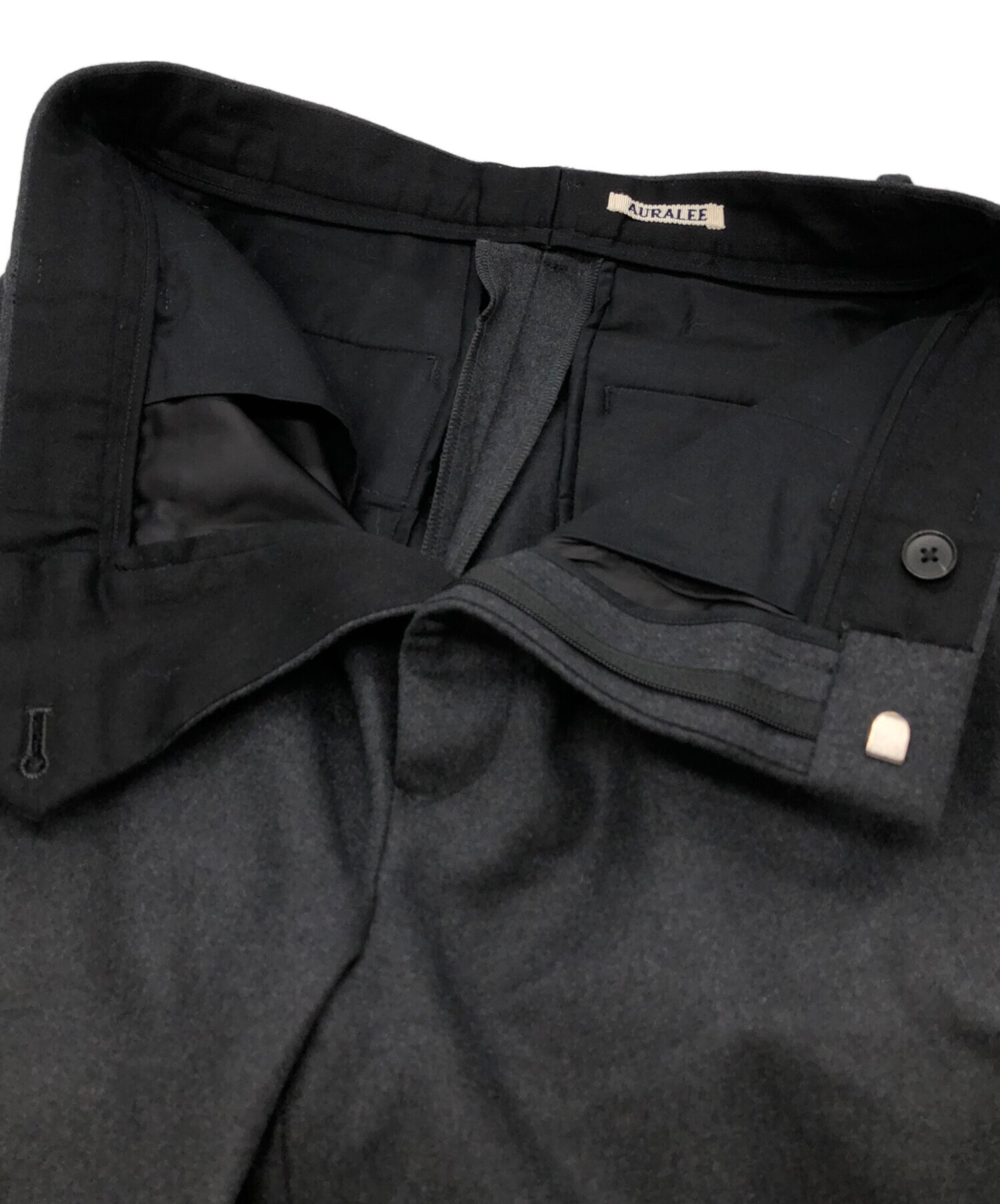 中古・古着通販】AURALEE (オーラリー) LIGHT MELTON SLACKSウール