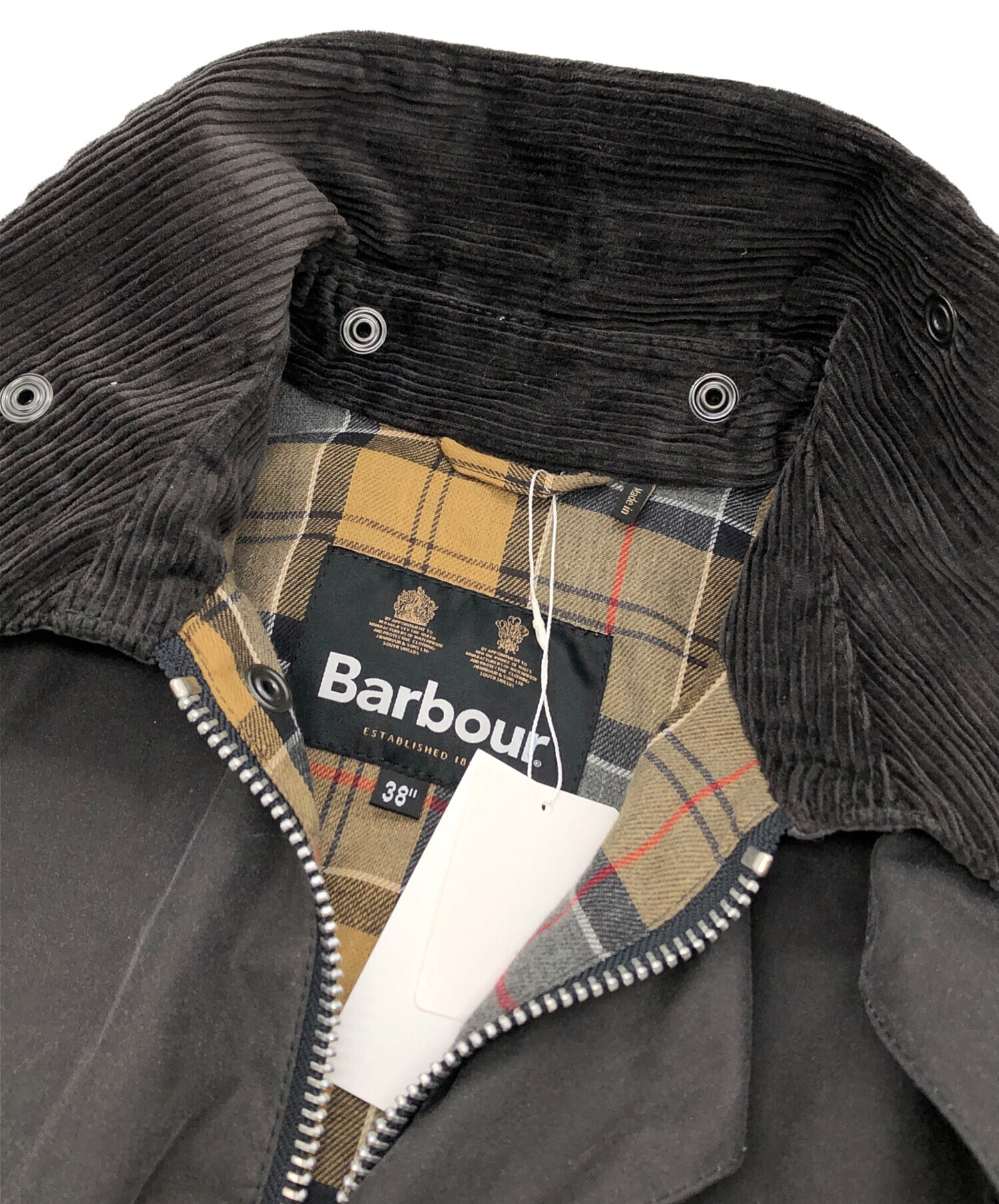 Barbour BEDALE バーク サイズ38 中古・古着通販】Barbour (バブアー) オーバーサイズBEDALEワックス