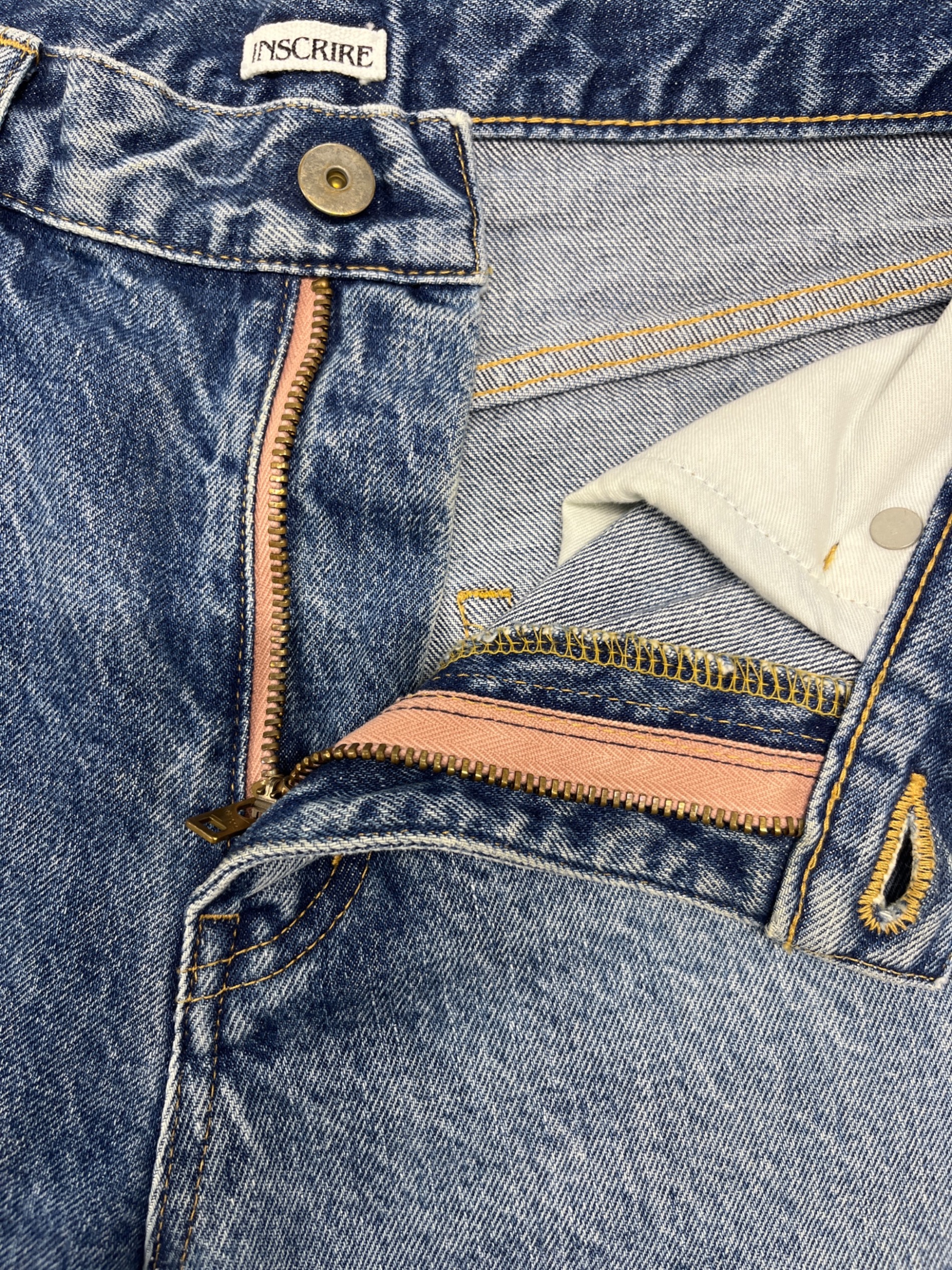 中古・古着通販】INSCRIRE (アンスクリア) Tight Fit Straight Denim