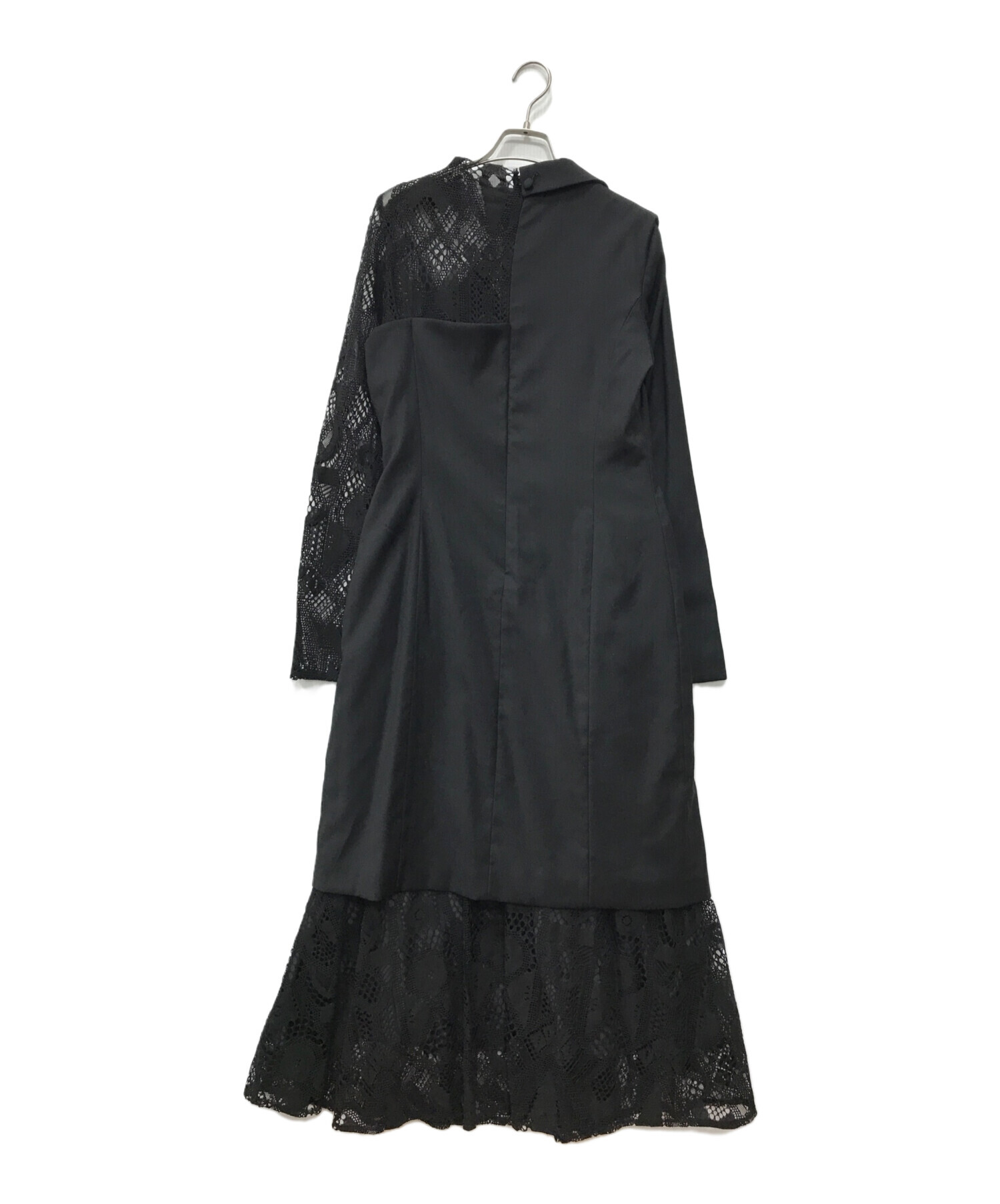 ちゃ。＊UND SUIT DOCKING LACE DRESS Ameri 中古・古着通販】AMERI (アメリ) UND SUIT DOCKING LACE DRESS