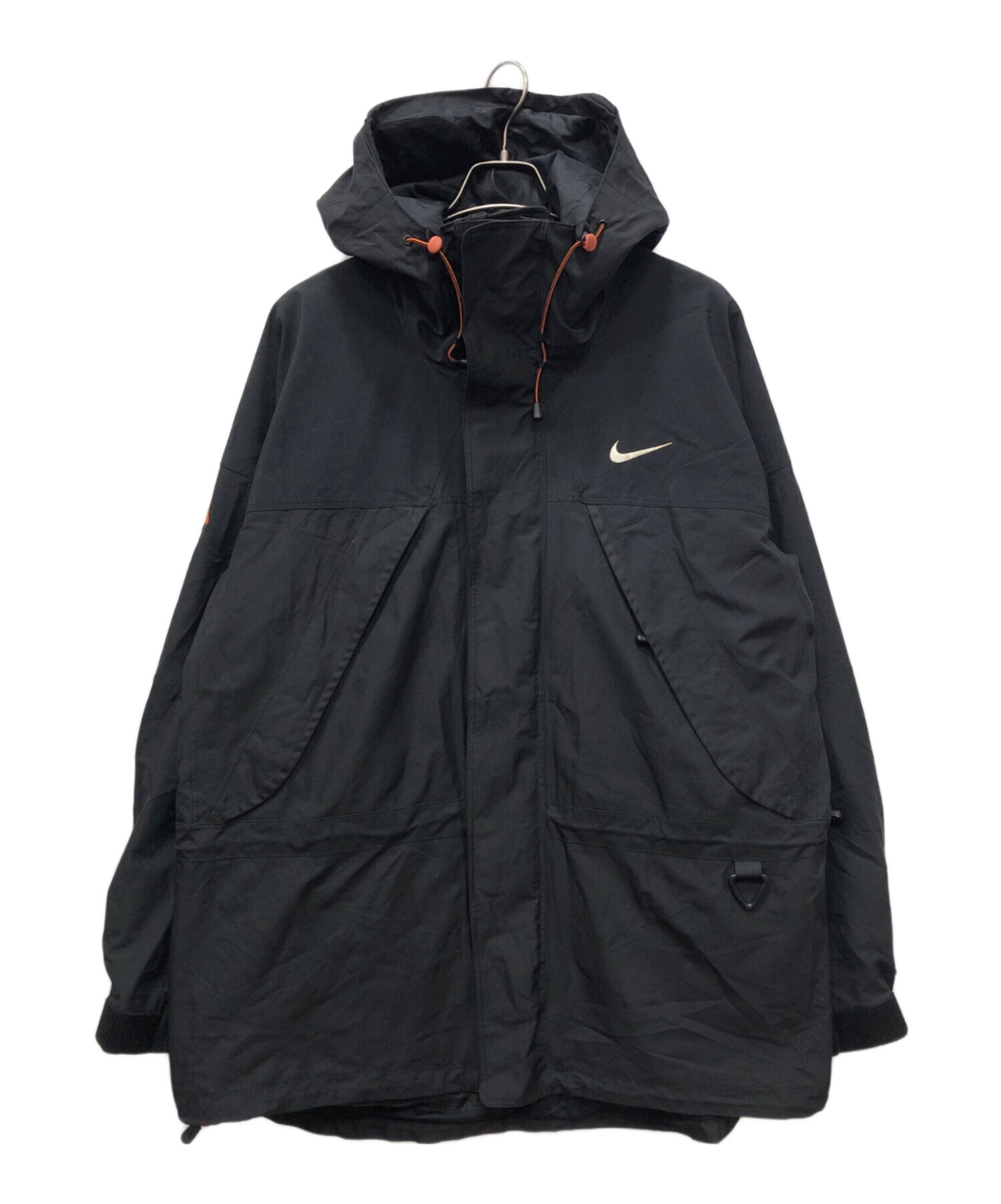 中古・古着通販】NIKE (ナイキ) storm-fitマウンテンパーカー ブラック 