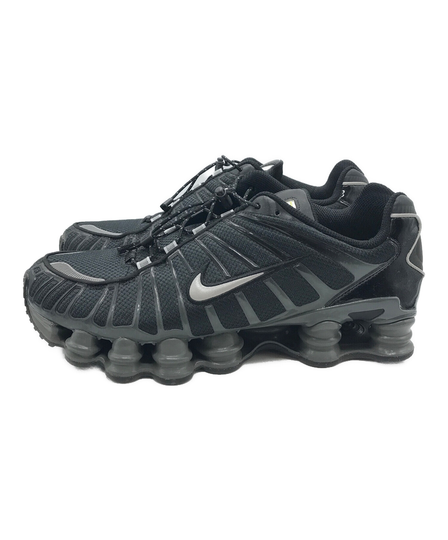 中古・古着通販】NIKE (ナイキ) SHOX TL BLACK/METALLIC SILVER-IRON 