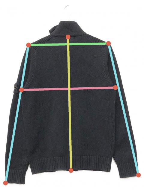 中古・古着通販】STONE ISLAND (ストーンアイランド) ウール ニット 