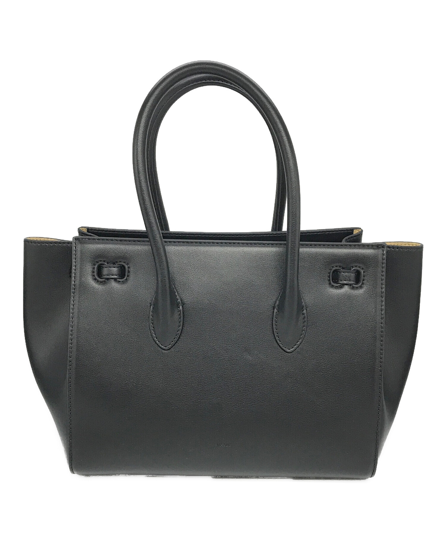 中古・古着通販】VASIC (ヴァジック) Gabiレザートートバッグ ブラック