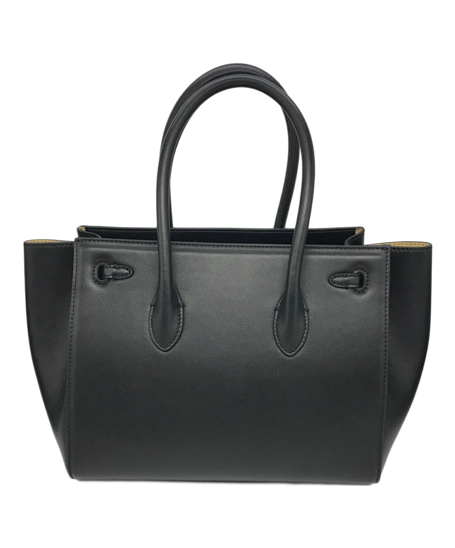 中古・古着通販】VASIC (ヴァジック) Gabiレザートートバッグ ブラック  