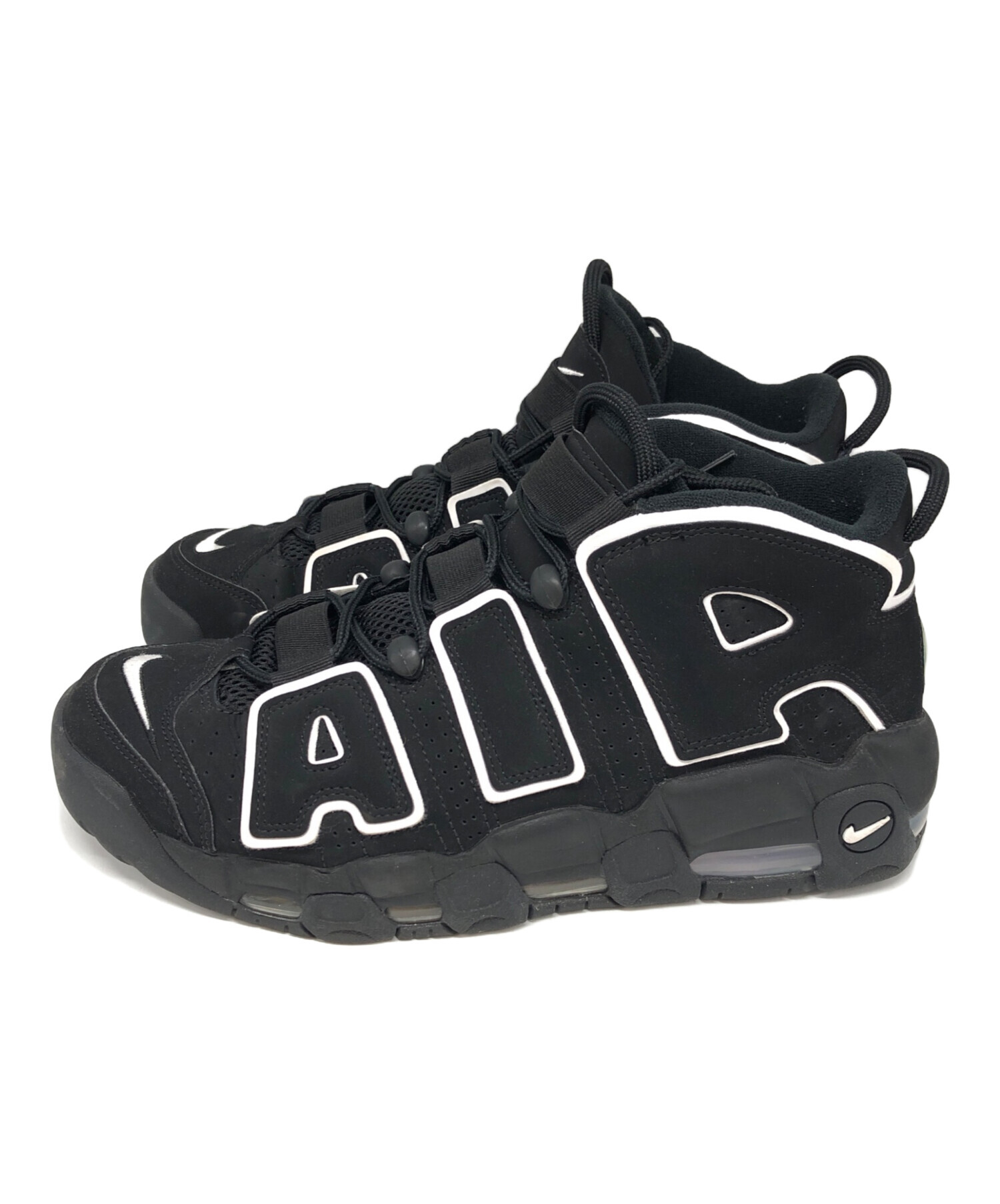 中古・古着通販】NIKE (ナイキ) Air More Uptempo ブラック サイズ 