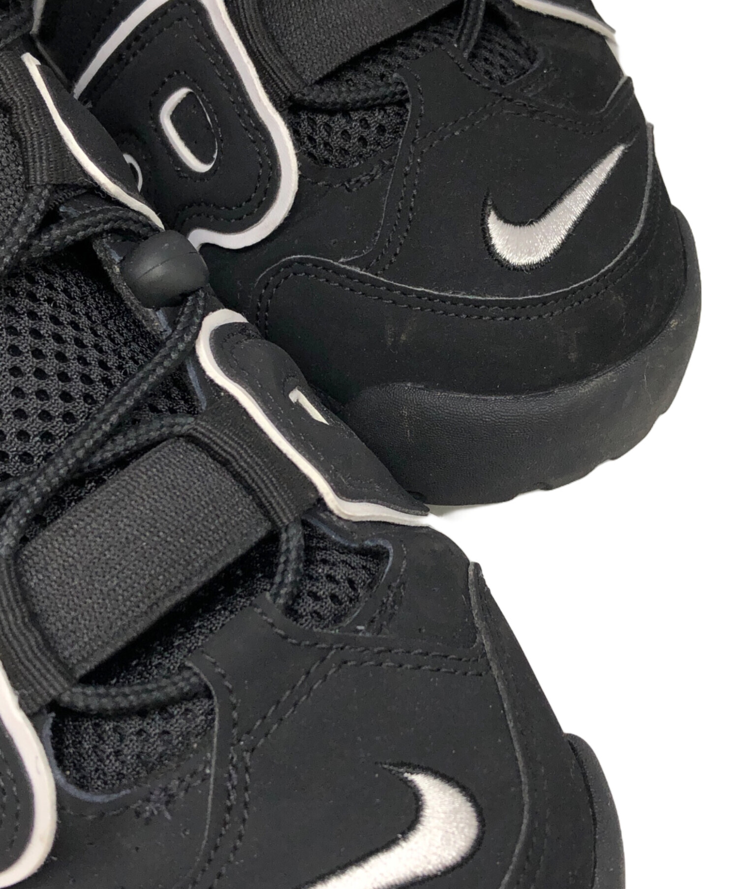 中古・古着通販】NIKE (ナイキ) Air More Uptempo ブラック サイズ 
