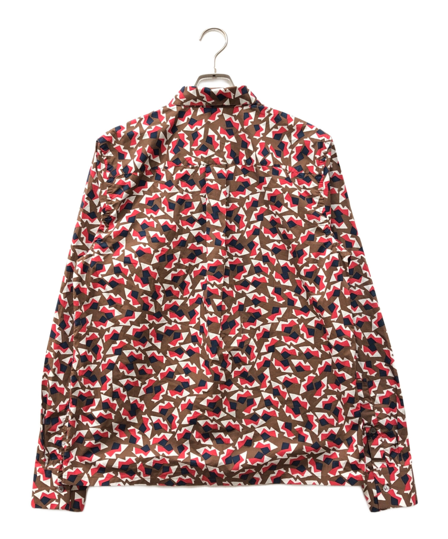 中古・古着通販】MARNI (マルニ) 総柄シャツ ベージュ サイズ:52 