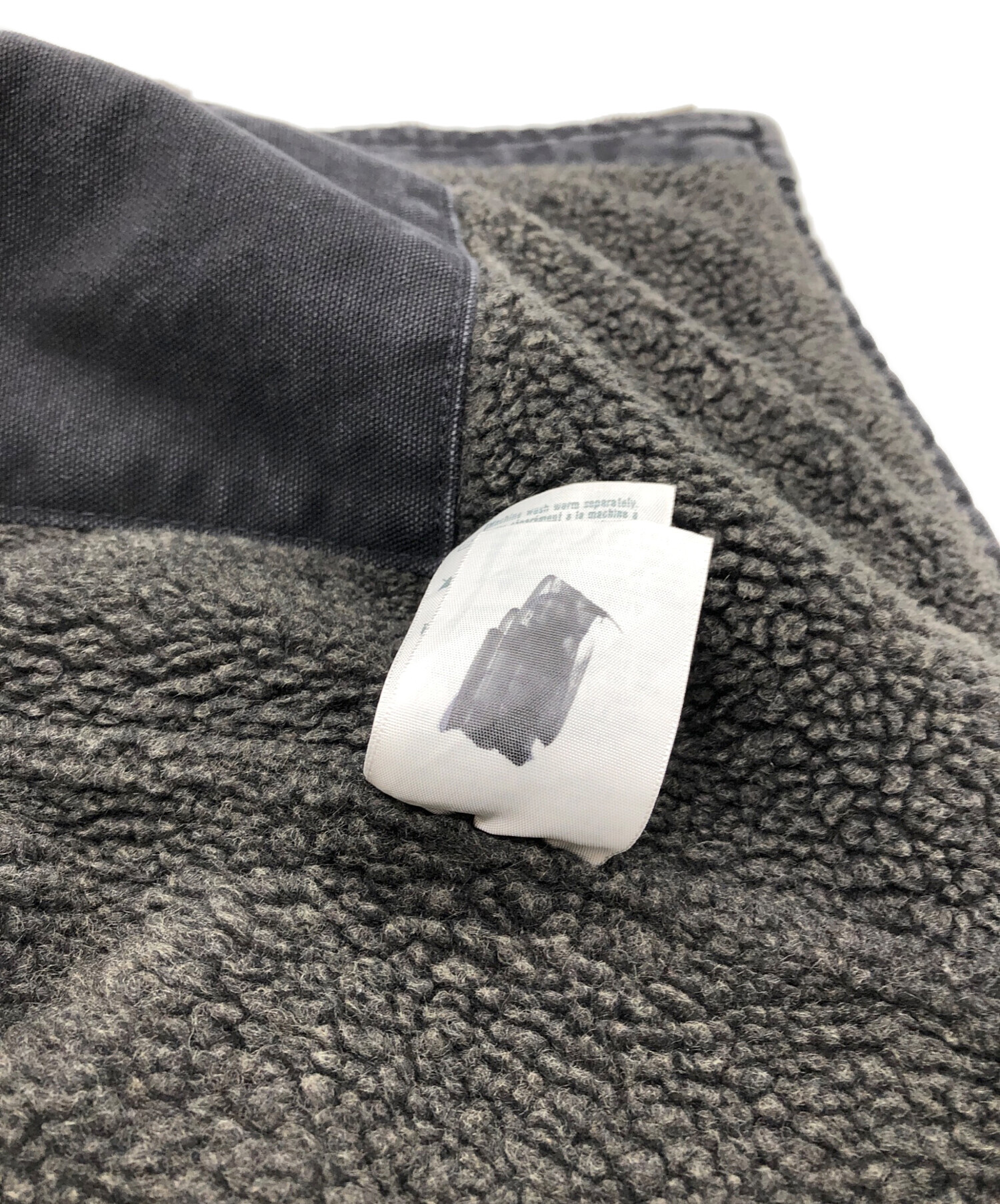 中古・古着通販】CarHartt (カーハート) 裏ボアダックベスト ブラック