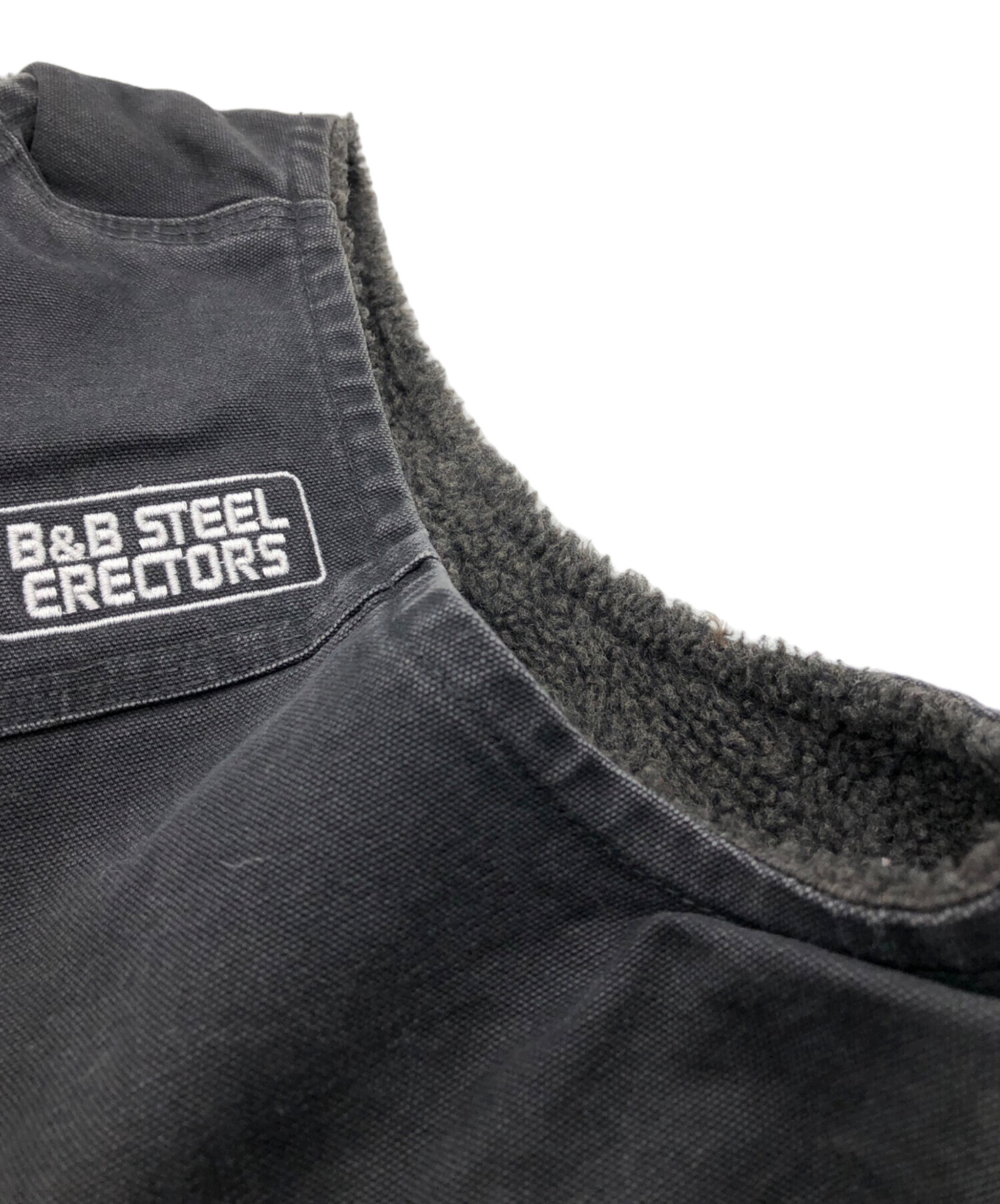 中古・古着通販】CarHartt (カーハート) 裏ボアダックベスト ブラック