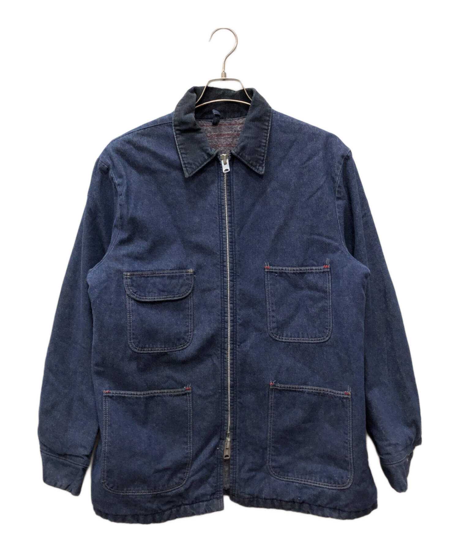 VINTAGE / ヴィンテージ古着 | 50s～60s BIG&TUF デニム カバーオール ジャケット | インディゴ | メンズ 【ヴィンテージ】カバーオール　インディゴデニム