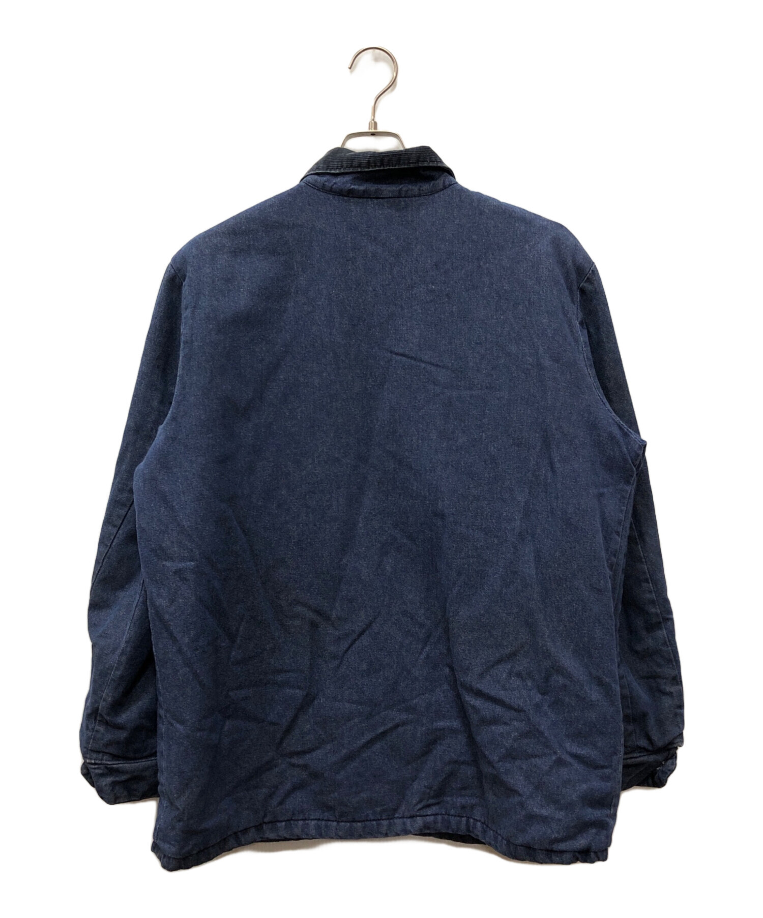 90s ヴィンテージ カバーオール　ビンテージ　古着　デニム　インディゴ　M 中古・古着通販】VINTAGE (ヴィンテージ) ブランケット地デニム