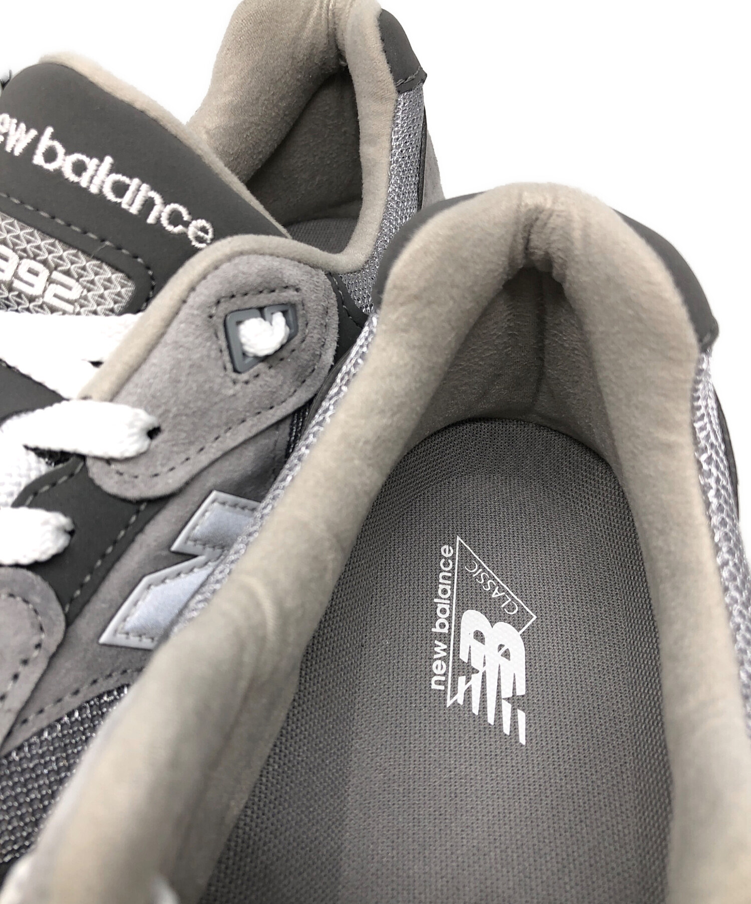 中古・古着通販】NEW BALANCE (ニューバランス) U992GY グレー サイズ 