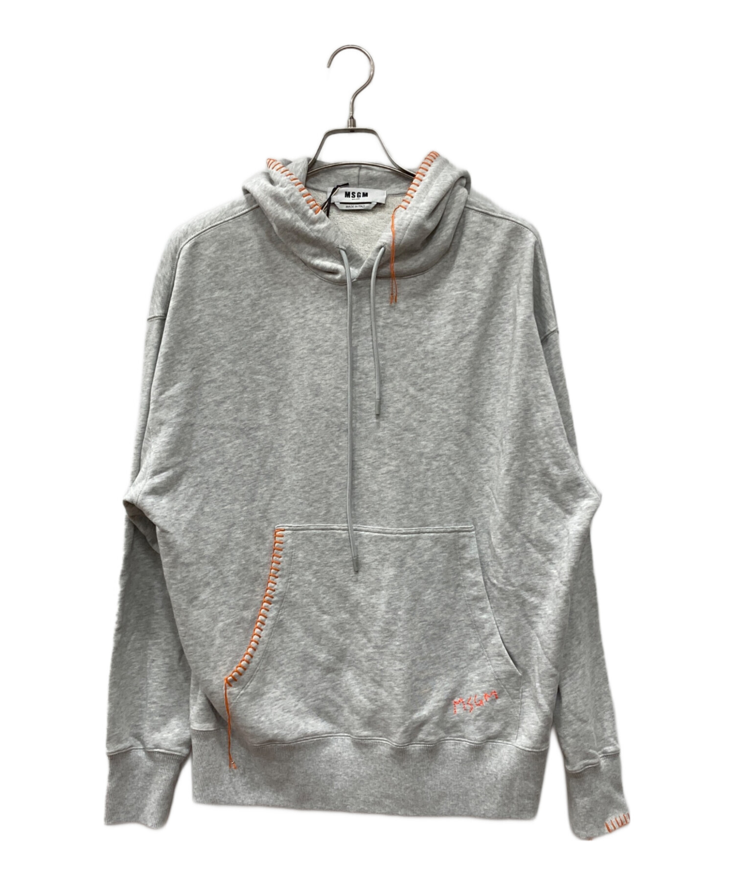 MSGM エムエスジーエム　パーカー フーディ　中古品 中古・古着通販】MSGM (エムエスジーエム) プルオーバーパーカー