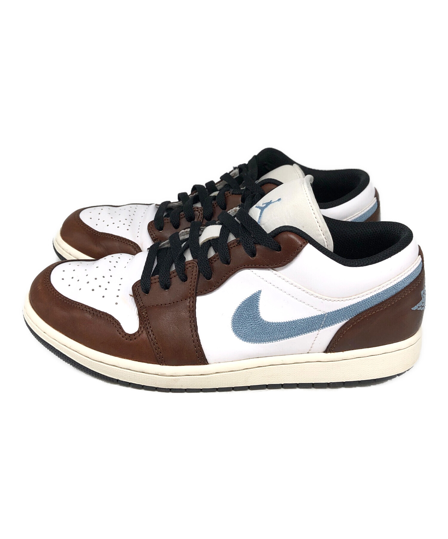 中古・古着通販】NIKE (ナイキ) AIR JORDAN 1 LOW SE ブラウン サイズ 
