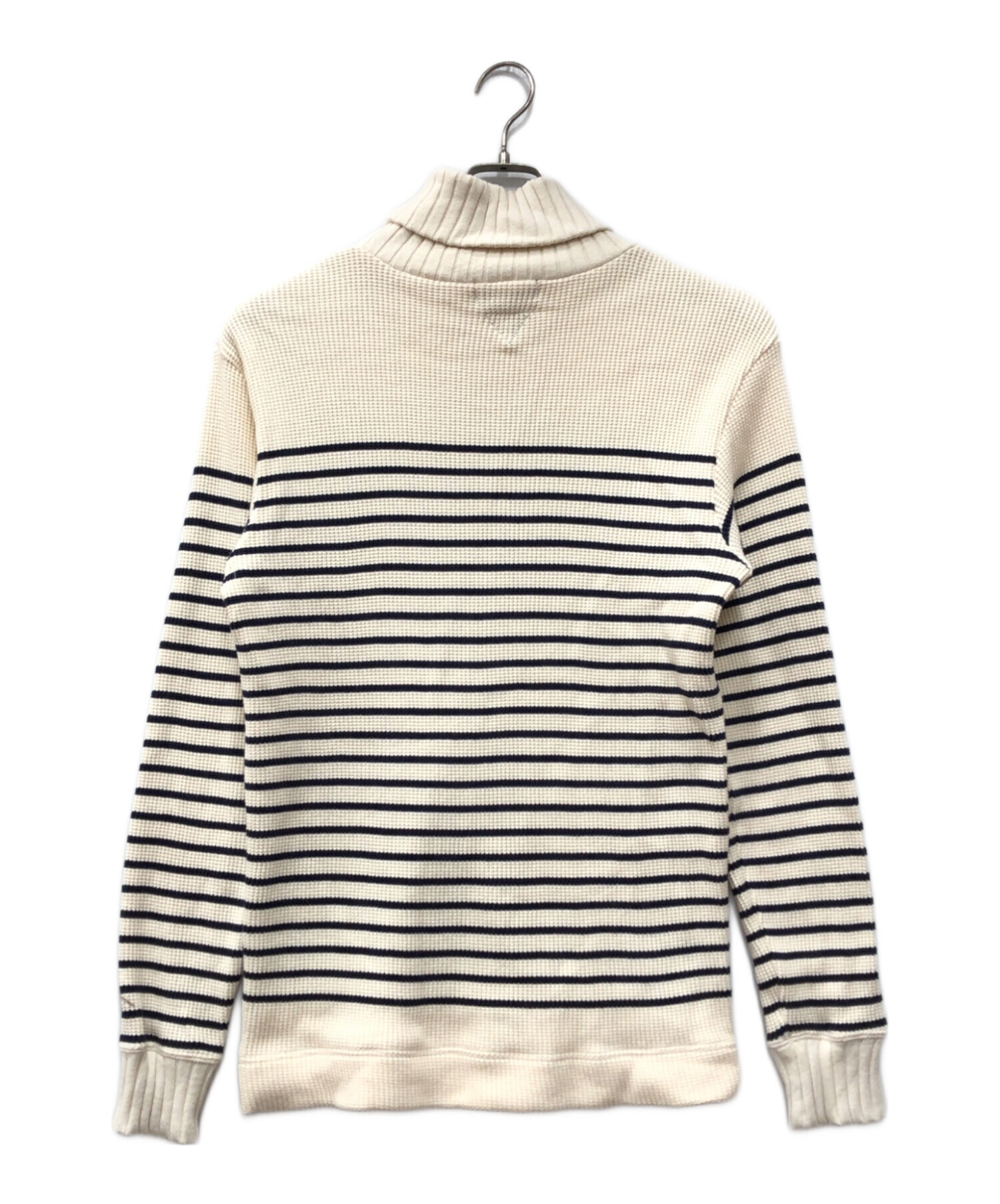 ナイジェルケーボン ボーダーカットソー バスクシャツ ユーズド加工