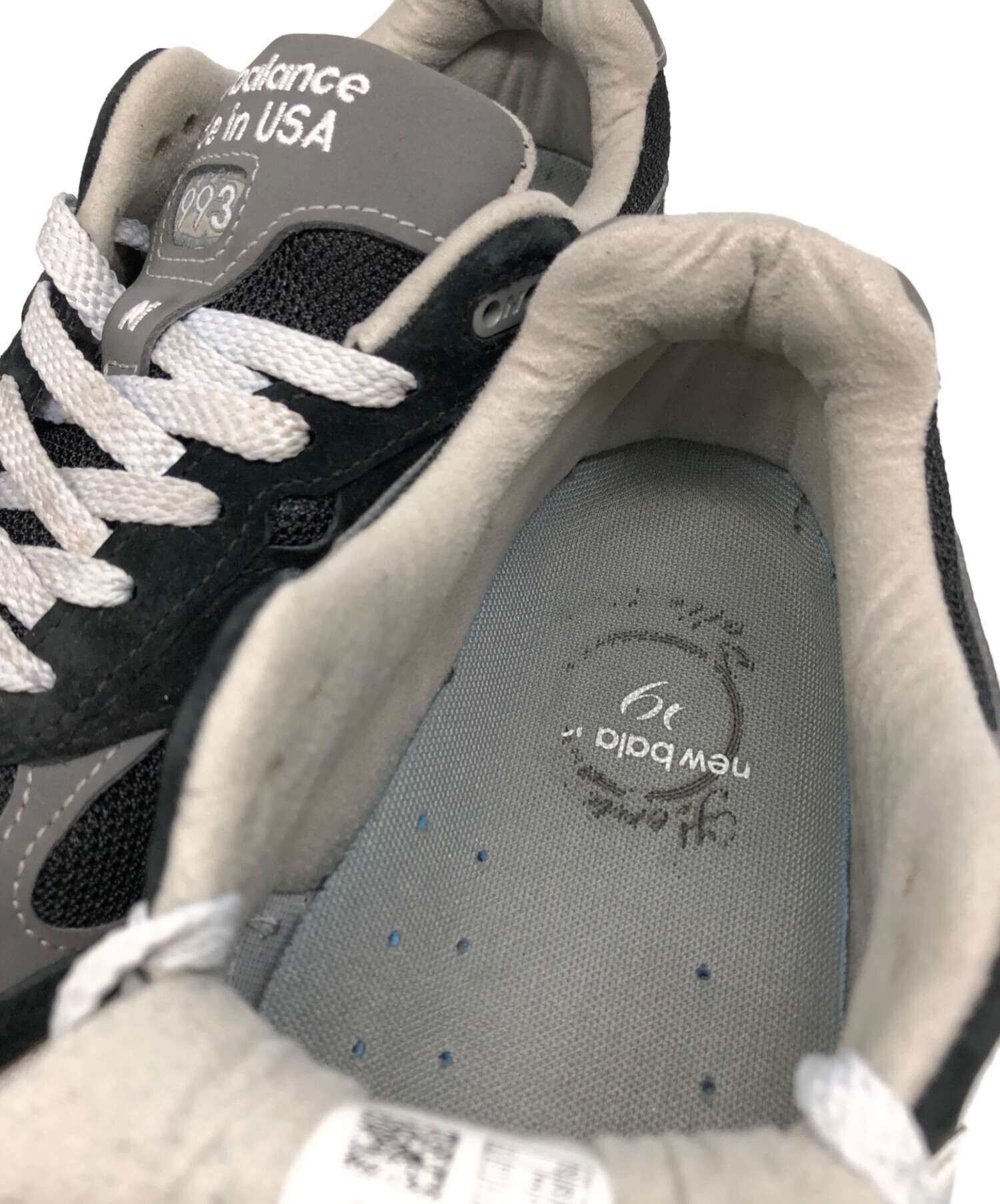 中古・古着通販】NEW BALANCE (ニューバランス) MR993BK ブラック 
